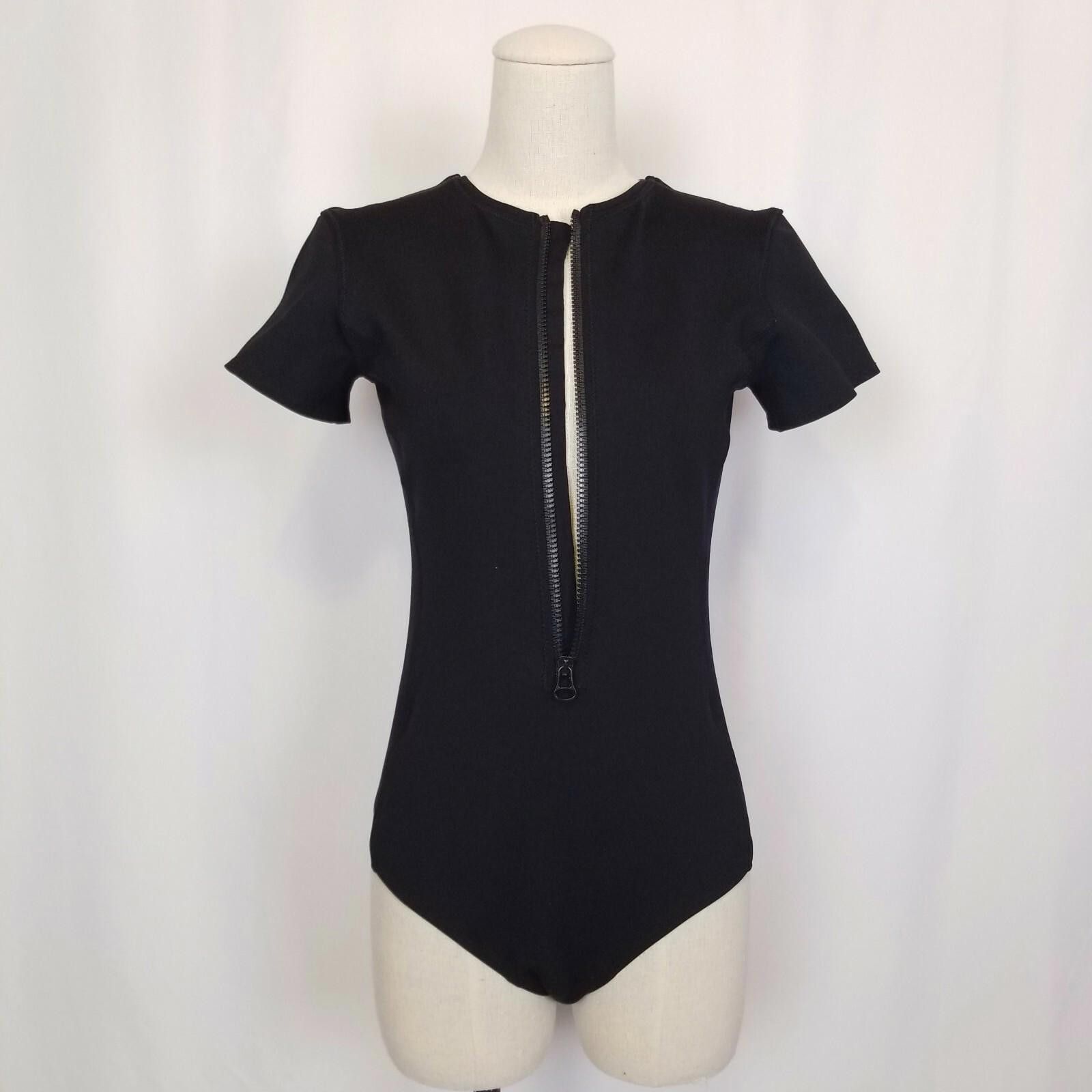 James Perse James Perse Y/OSEMITE Scuba Bodysuit Black Sz 3 Size L / US 10 / IT 46 - 3 Thumbnail