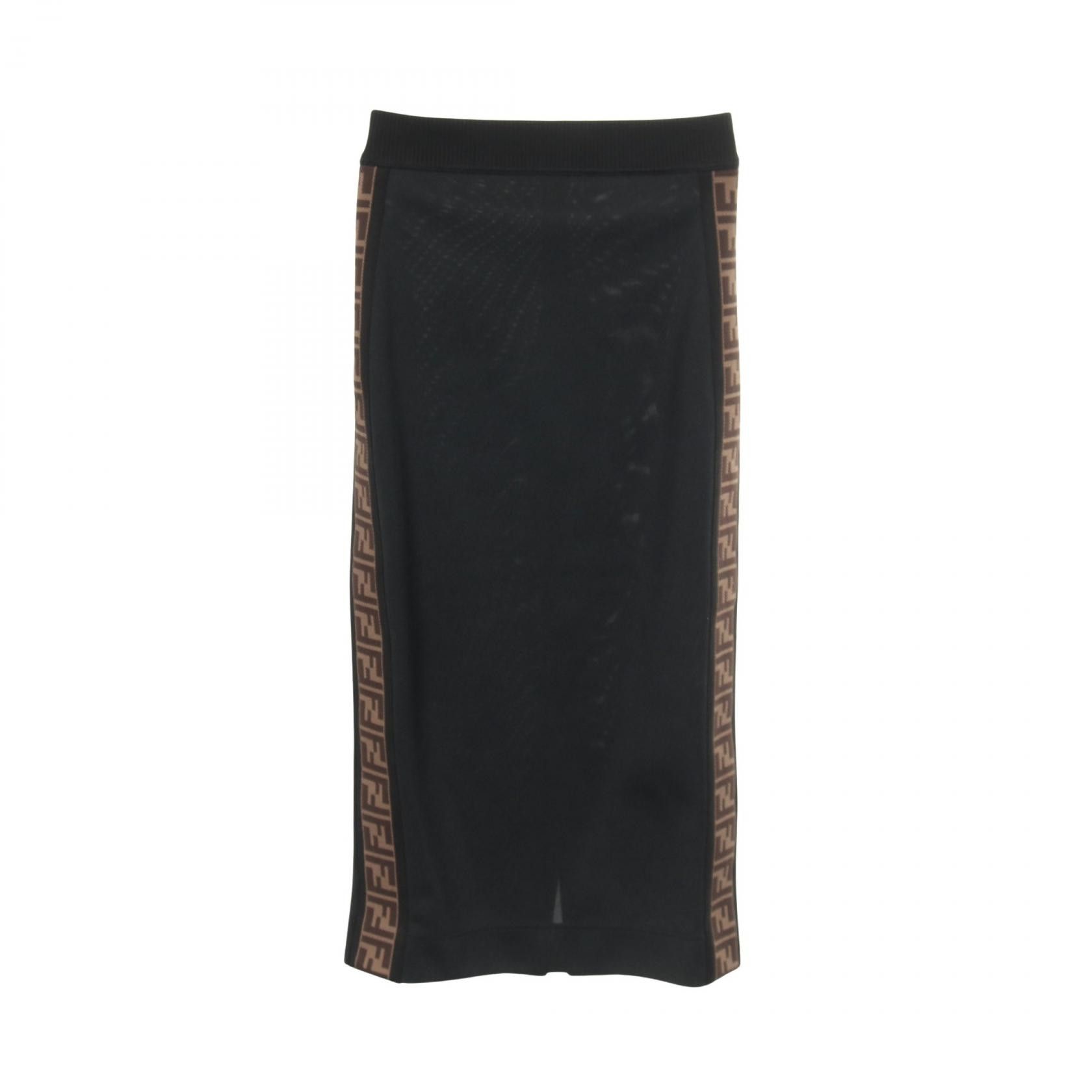 Fendi Fendi Fendi FF Pattern Polyester Skirt Textile Skirts DUTY FREE for USA Size ONE SIZE - 1 Thumbnail