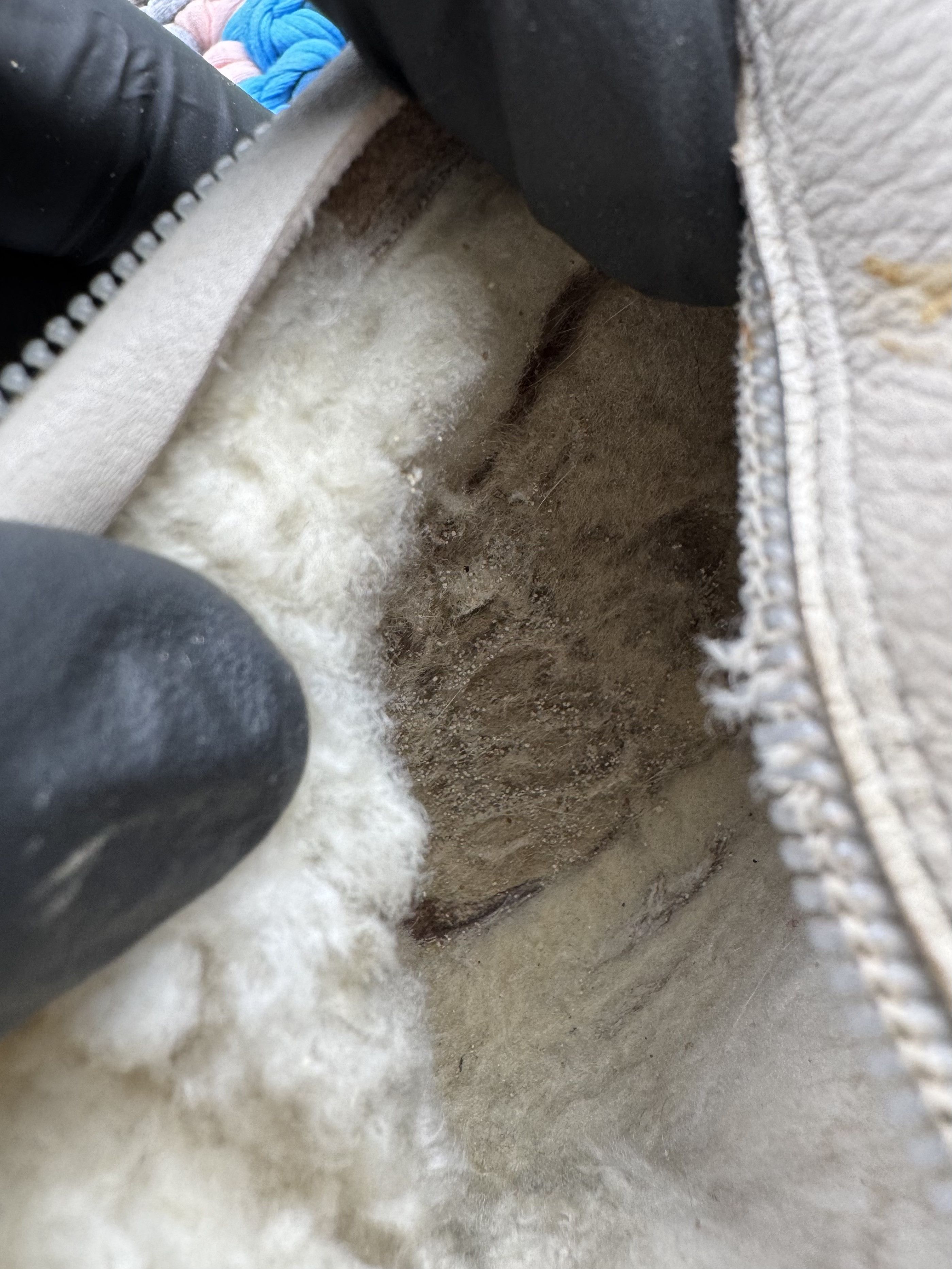 Vintage Vintage Leather Sheepskin Boots With Straps (ET1)(D15) Size US 7 / IT 37 - 14 Thumbnail