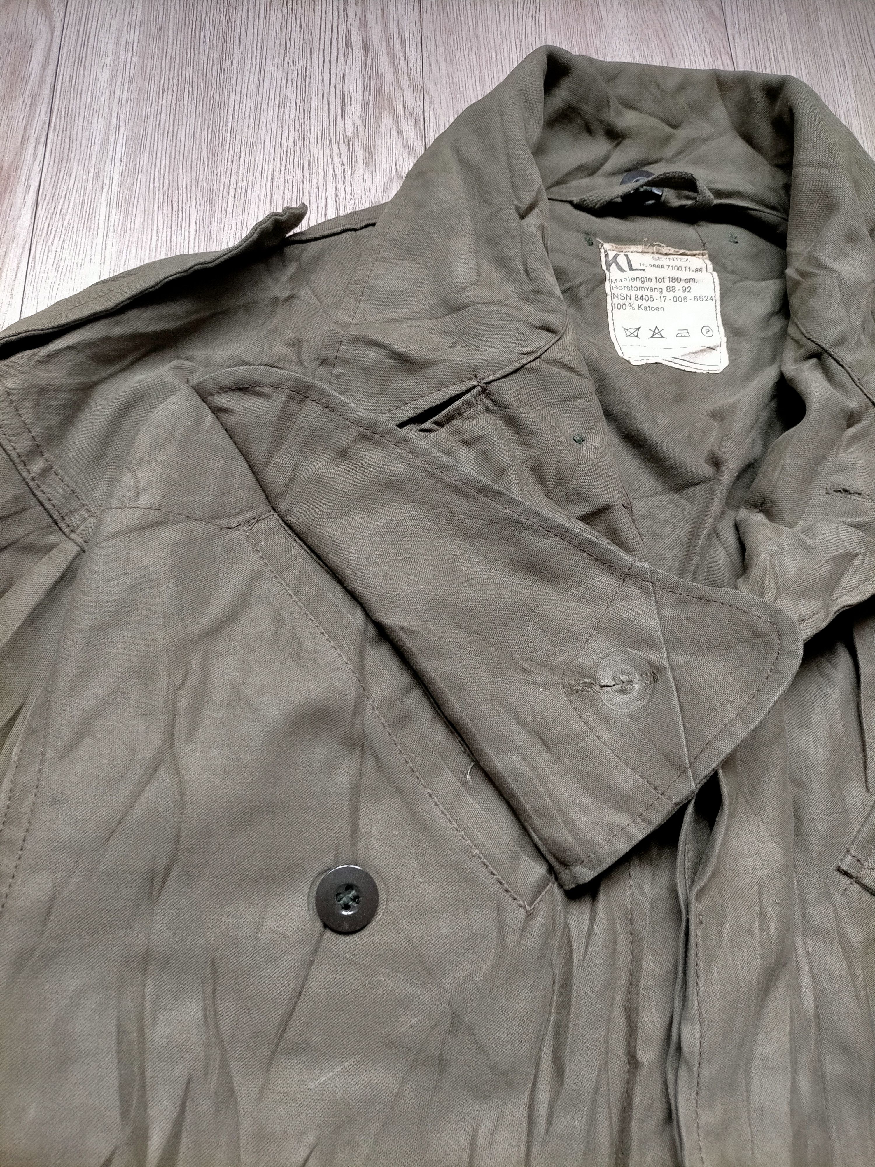 Army Of Me Vtg 80s KL Senyntex Military Army Olive Green Winter Jacket Size US L / EU 52-54 / 3 - 7 Thumbnail