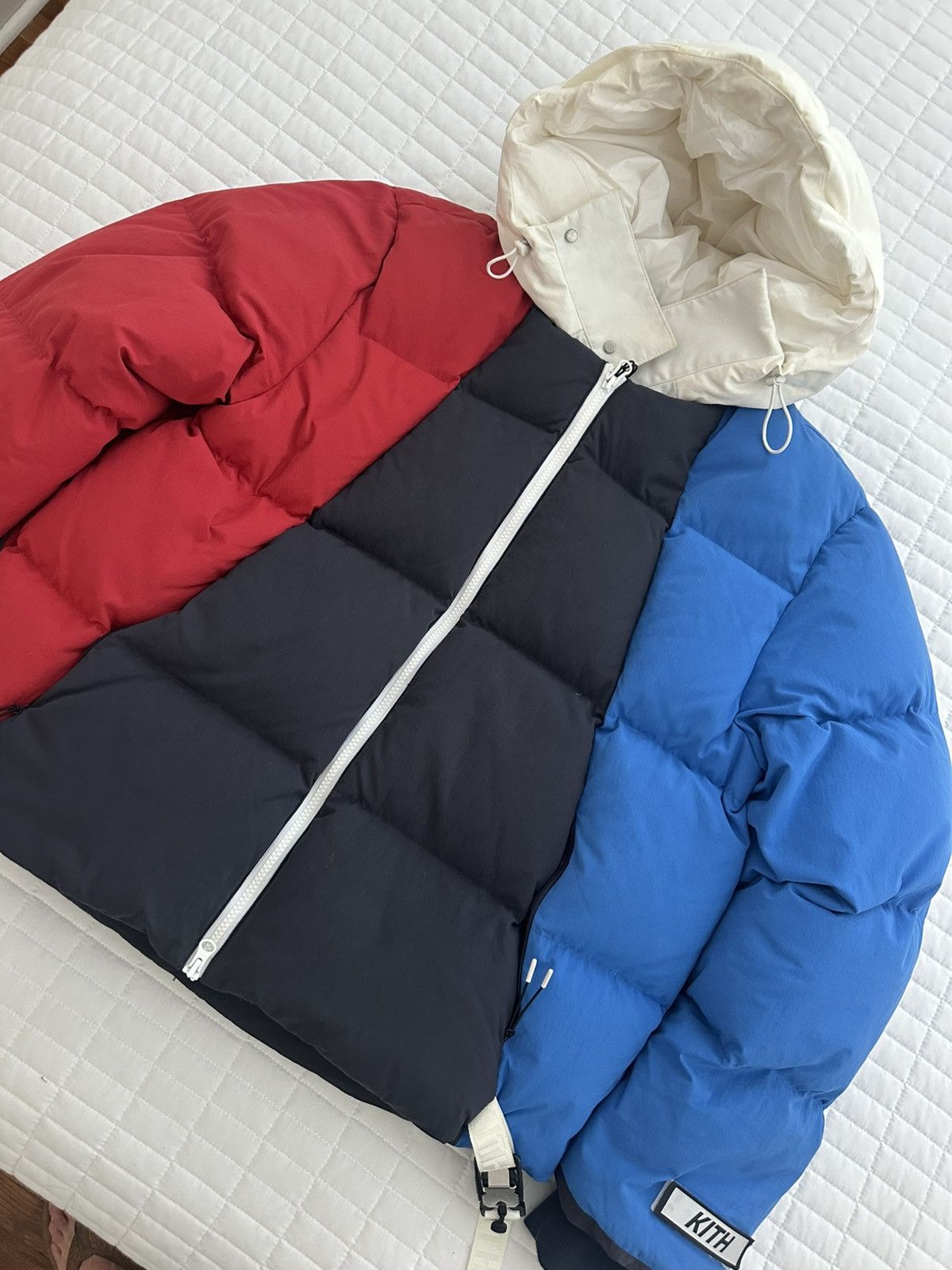 Kith Kith Colorblocked Puffer Jacket Blue / Multi Size US XL / EU 56 / 4 - 5 Thumbnail