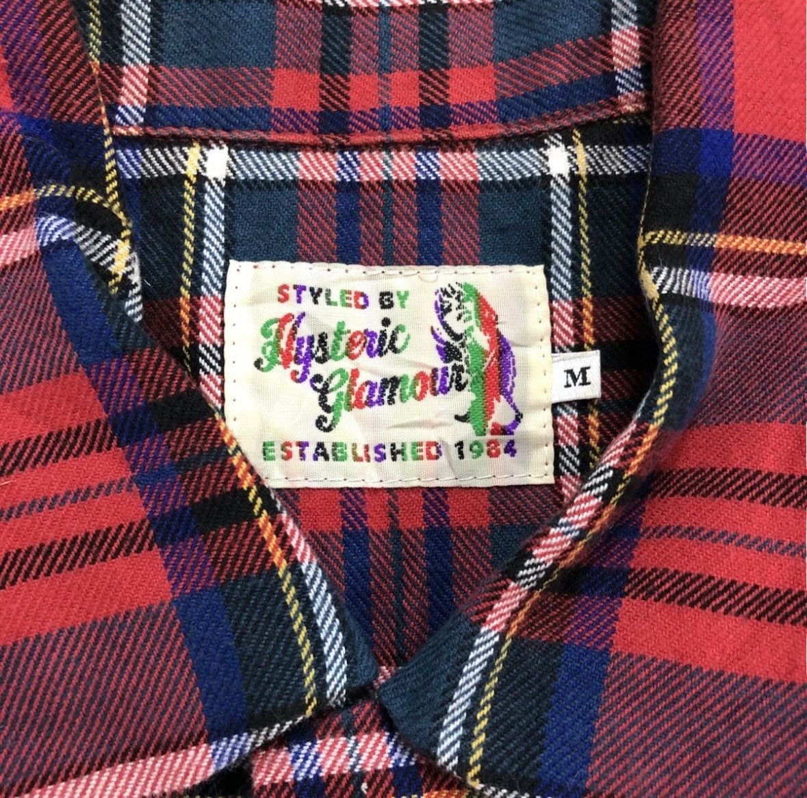 Hysteric Glamour Rare Vintage HYSTERIC GLAMOUR Rockin Bones Casual Shirt Size US M / EU 48-50 / 2 - 5 Thumbnail