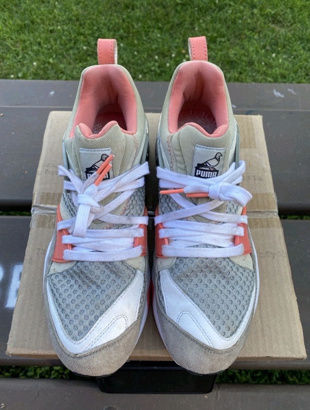 Puma Puma Staple X Blaze Of Glory Og Pigeon 36161601 Size 9.5 Men Size US 9.5 / EU 42-43 - 4 Thumbnail