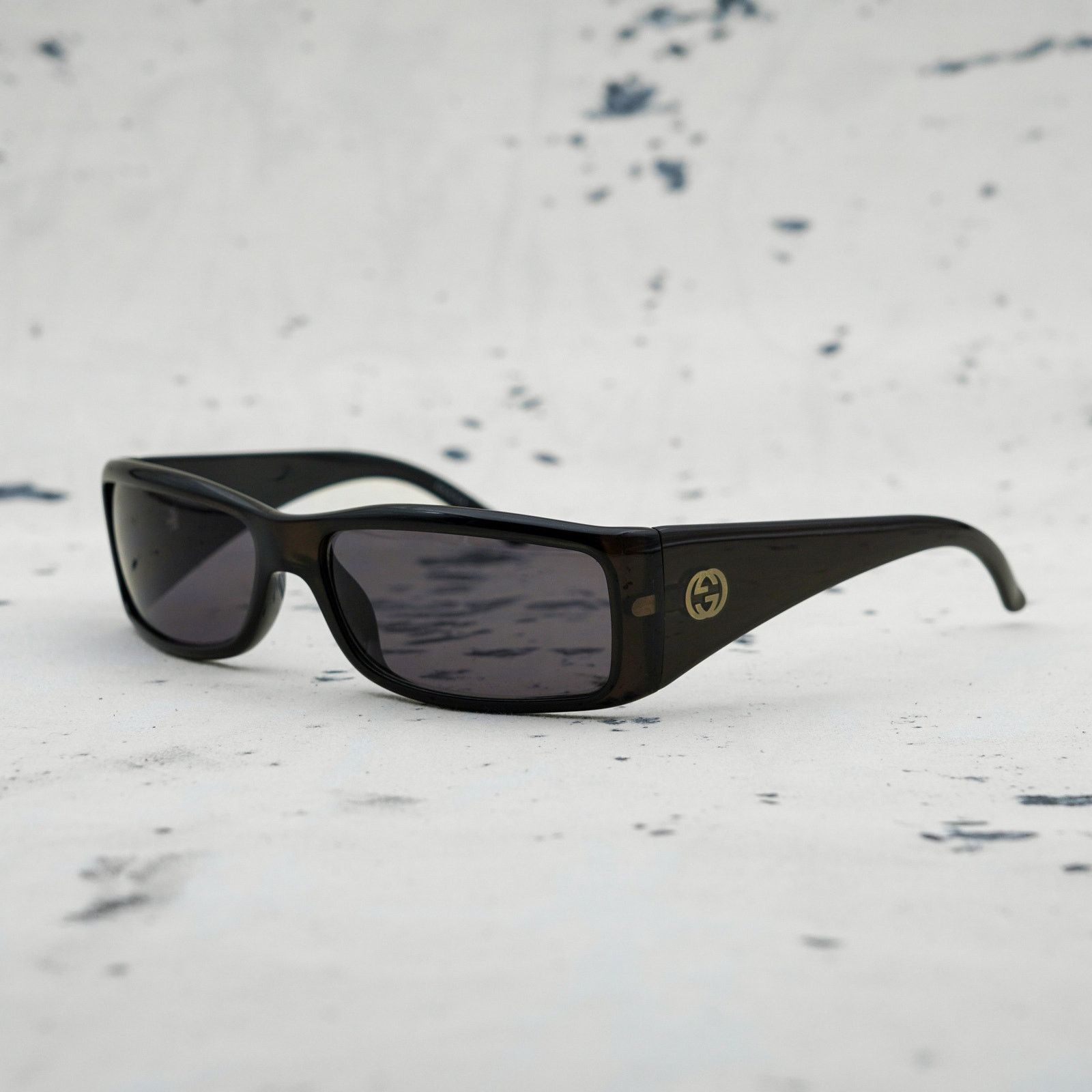 Gucci × Vintage Black Vintage Gucci Sunglasses Men GG 2475/S Optyl
