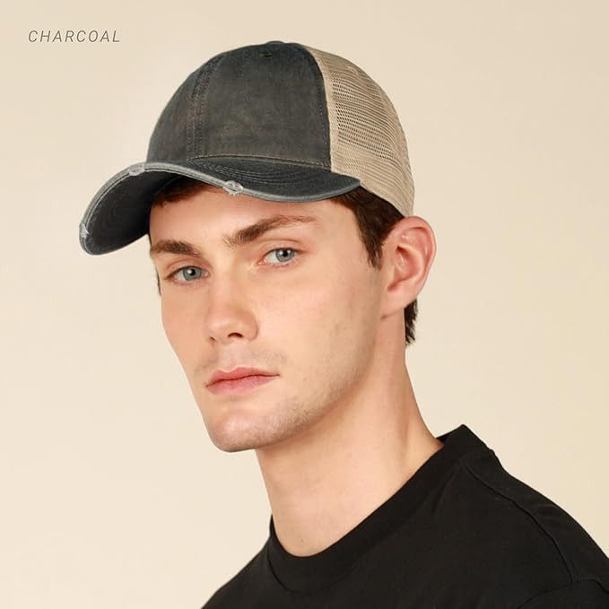 Other Washed Distressed Trucker Hat Size ONE SIZE - 2 Thumbnail