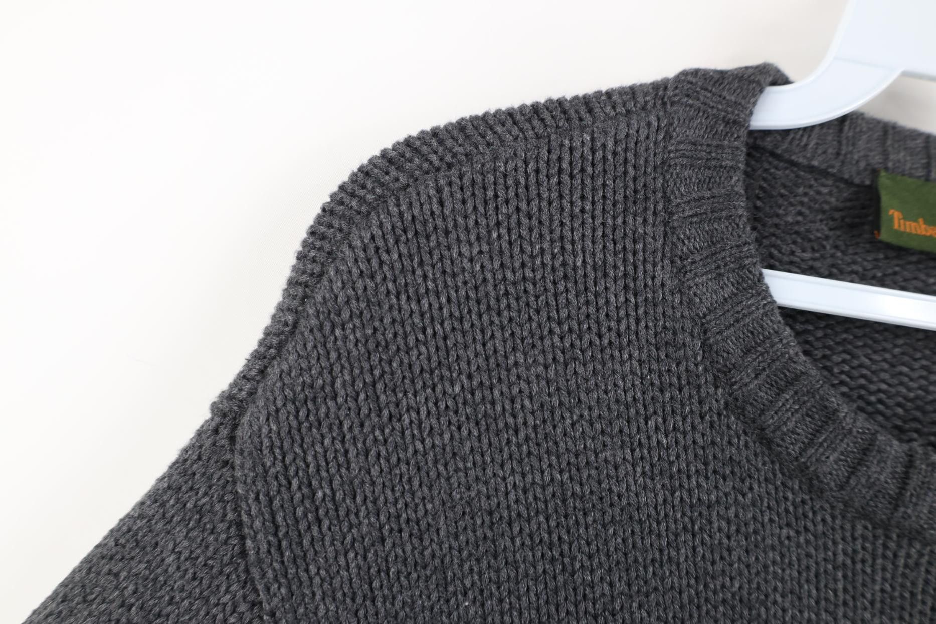 Timberland Vintage 90s Y2K Timberland Striped Knit Crewneck Sweater Size US M / EU 48-50 / 2 - 10 Thumbnail