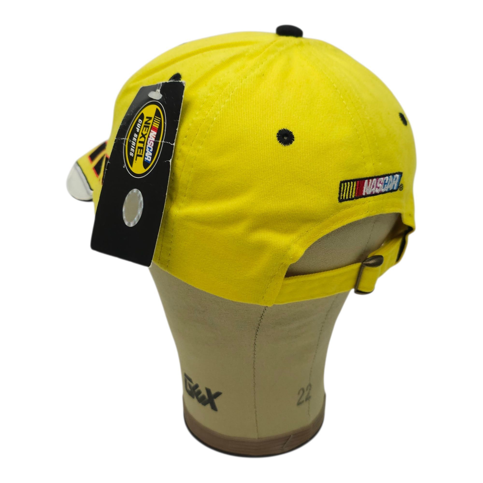 NASCAR NASCAR Nextel Cup Series Racing Cap Hat Yellow Embroidered Size ONE SIZE - 11 Thumbnail