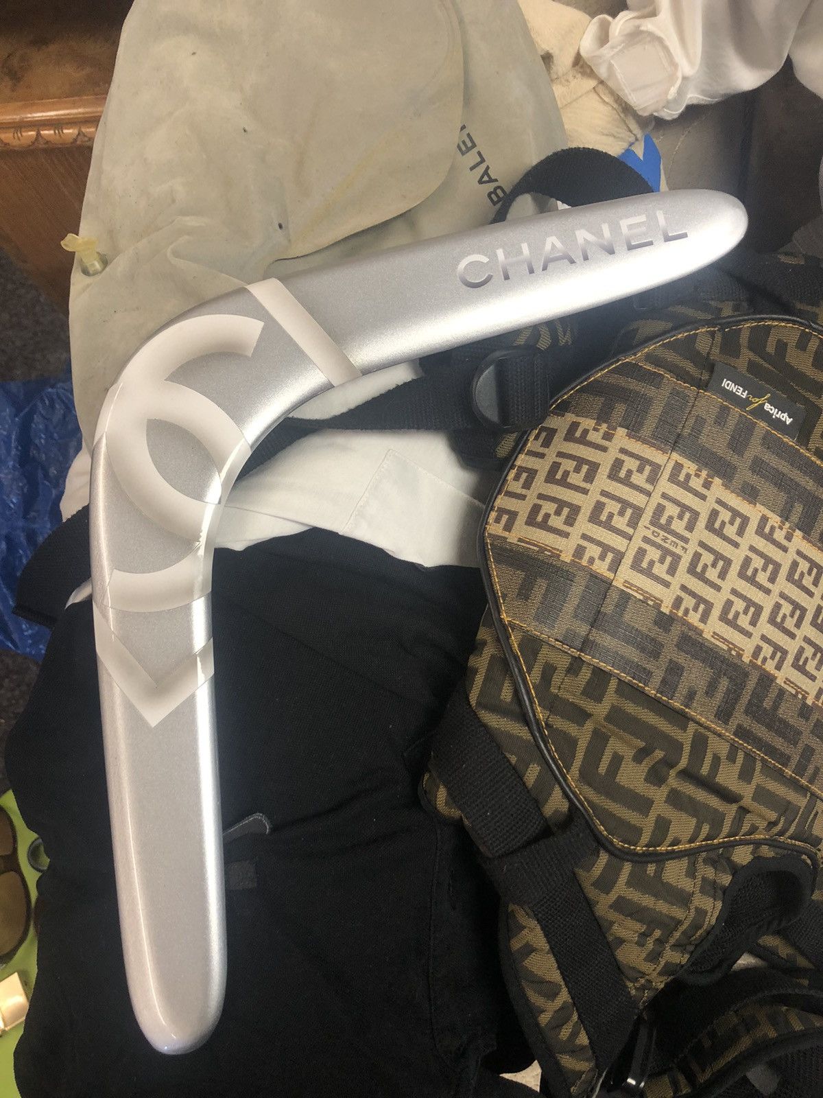 image of Chanel Boomerang 2000S in White, Men's