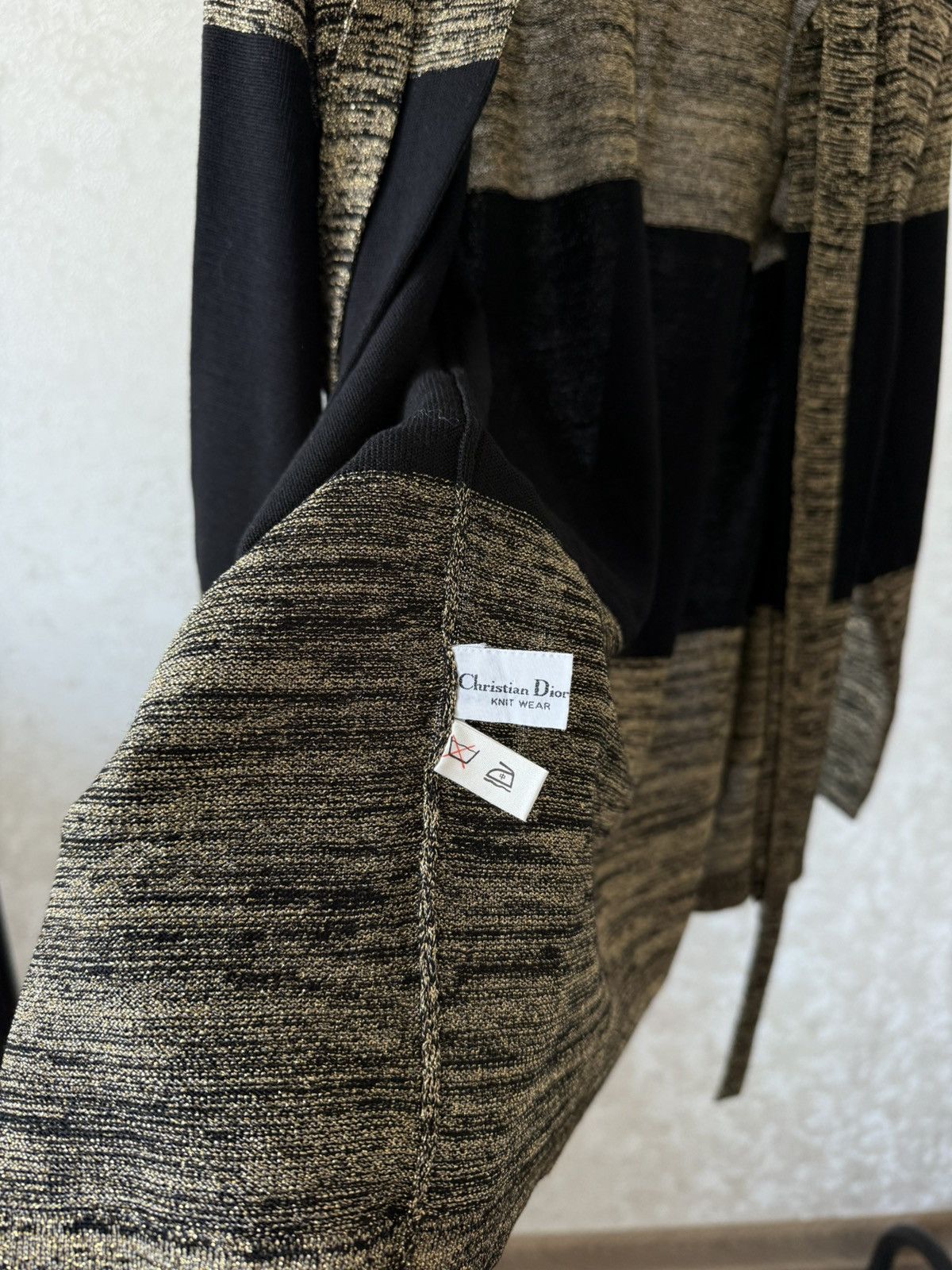 Christian Dior Monsieur Vintage Christian Dior Paris Cardigan Knit Open Front Luxury Size M / US 6-8 / IT 42-44 - 7 Thumbnail