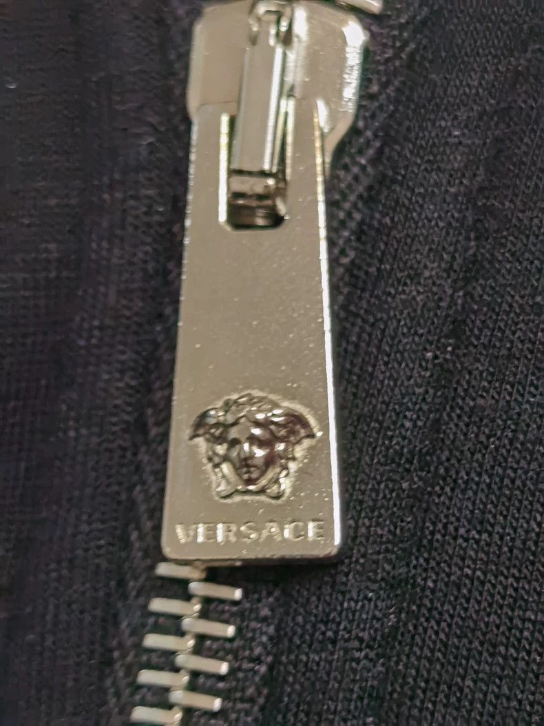 Versace Versace Space cotton patchwork cowhide sweatshirt Size US XXL / EU 58 / 5 - 5 Thumbnail