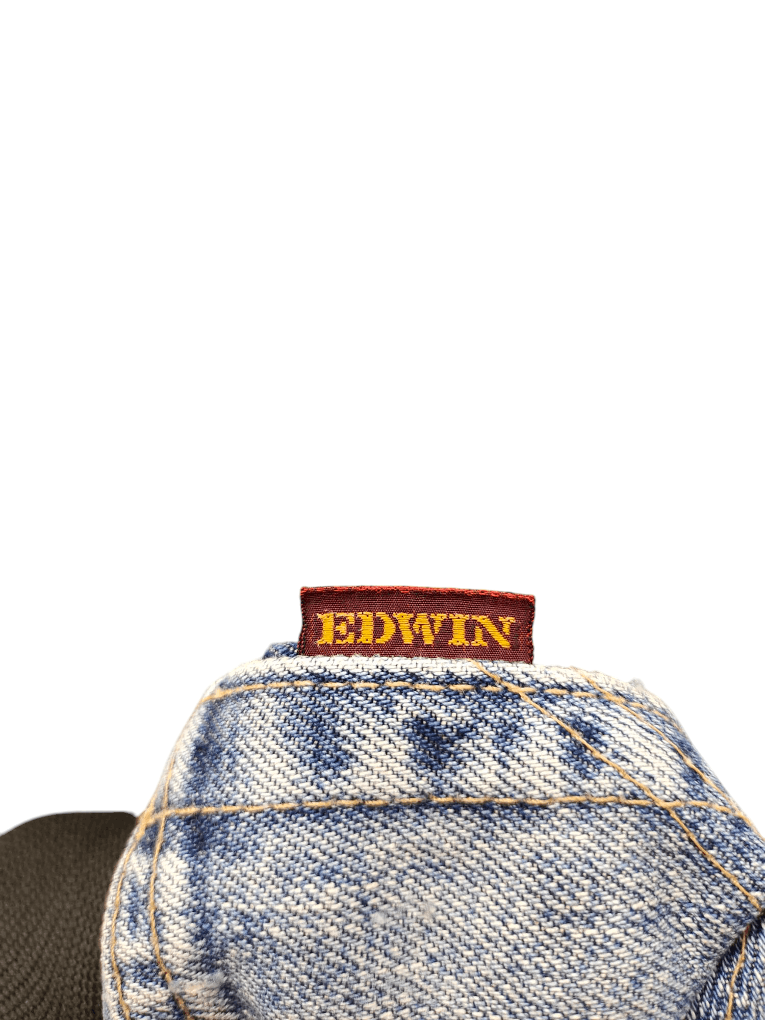 Edwin Baggy Jeans Edwin Japan Distress Faded Denim Wide Leg Jnco Size US 31 - 12 Thumbnail