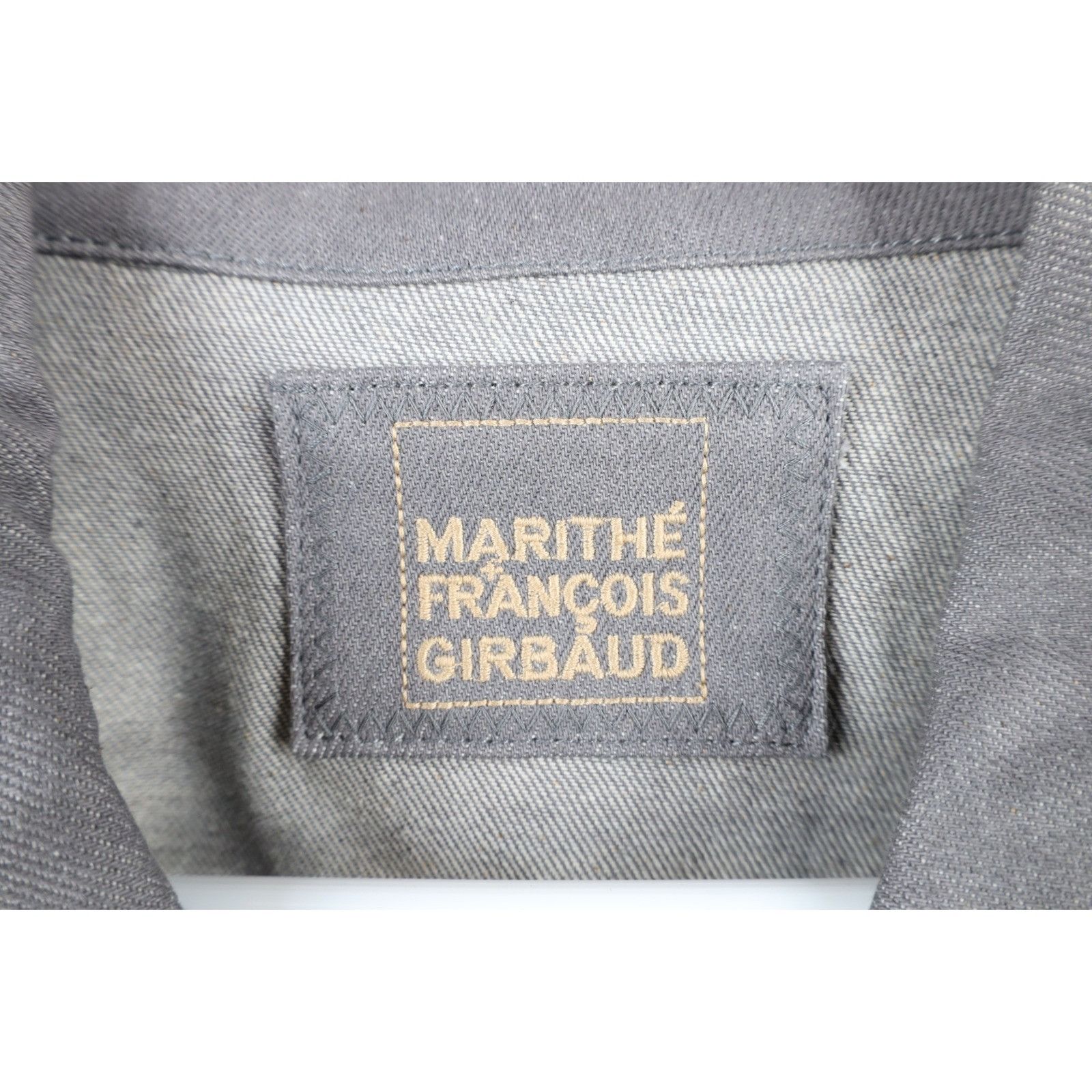Marithe + Francois Girbaud × Vintage NOS Vintage 90s Marithe Francois Girbaud Denim Jacket 3XL Size US XXL / EU 58 / 5 - 9 Thumbnail