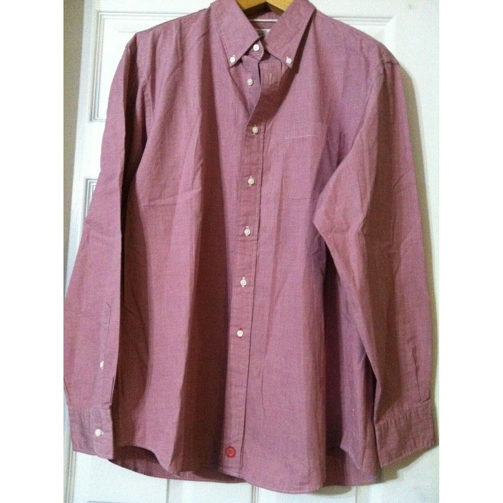 Other TRE VERO MENS NEW LIGHT RED 100%COTTON CASUAL SHIRT SIZE: XL Size US XL / EU 56 / 4 - 1 Thumbnail