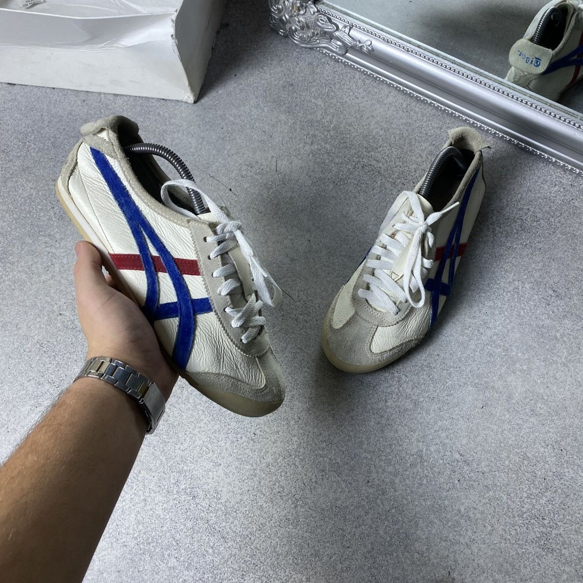 Asics Mens Vintage Asics Onitsuka Tiger Low Top Sneakers Size US 7.5 / EU 40-41 - 1 Thumbnail