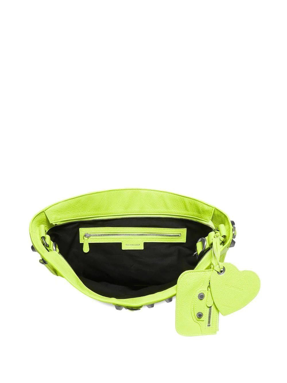 Balenciaga o1bcso1str1124 Size: OS / Le Cagole Boot Bag in Yellow Size ONE SIZE - 4 Thumbnail