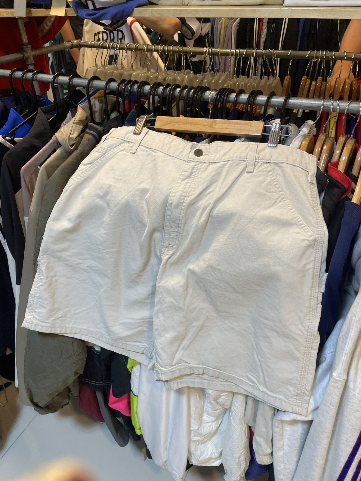 Carhartt Vintage Carhartt Carpenter Shorts Size US 38 / EU 54 - 2 Thumbnail