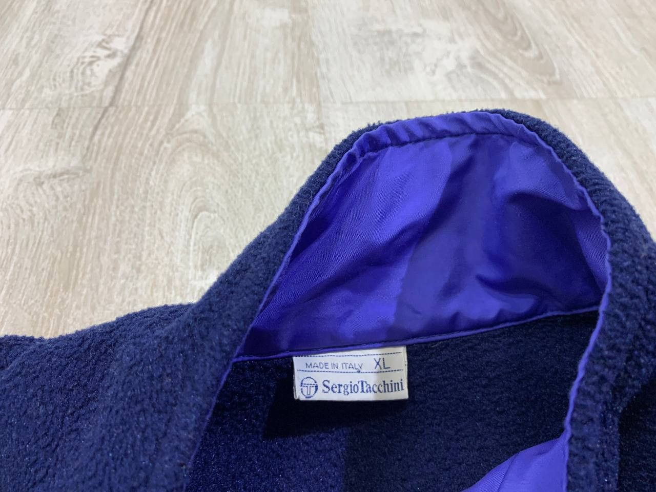 Sergio Tacchini × Vintage Mens vintage fleece Sergio Tacchini Size XL Size US XL / EU 56 / 4 - 6 Thumbnail
