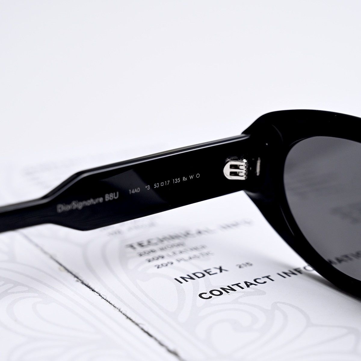 Dior DIOR DIORSIGNATURE B8U 14A0 SUNGLASSES Size ONE SIZE - 7 Thumbnail