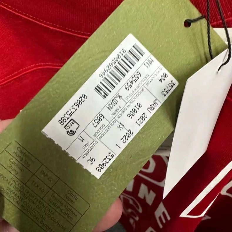 Gucci Gucci Short sleeves for the 100th anniversary 2503-Nextarro Size US M / EU 48-50 / 2 - 5 Thumbnail