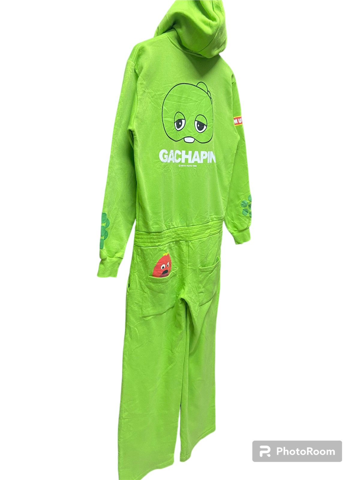 Japanese Brand Gachapin Coverall Loungewear Pajamas Size US 35 - 5 Thumbnail