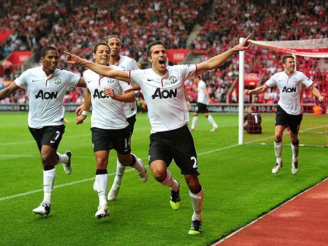 Nike × Vintage MANCHESTER UNITED NIKE 2012/2013 FOOTBALL AWAY SHORT Size US 34 / EU 50 - 11 Thumbnail