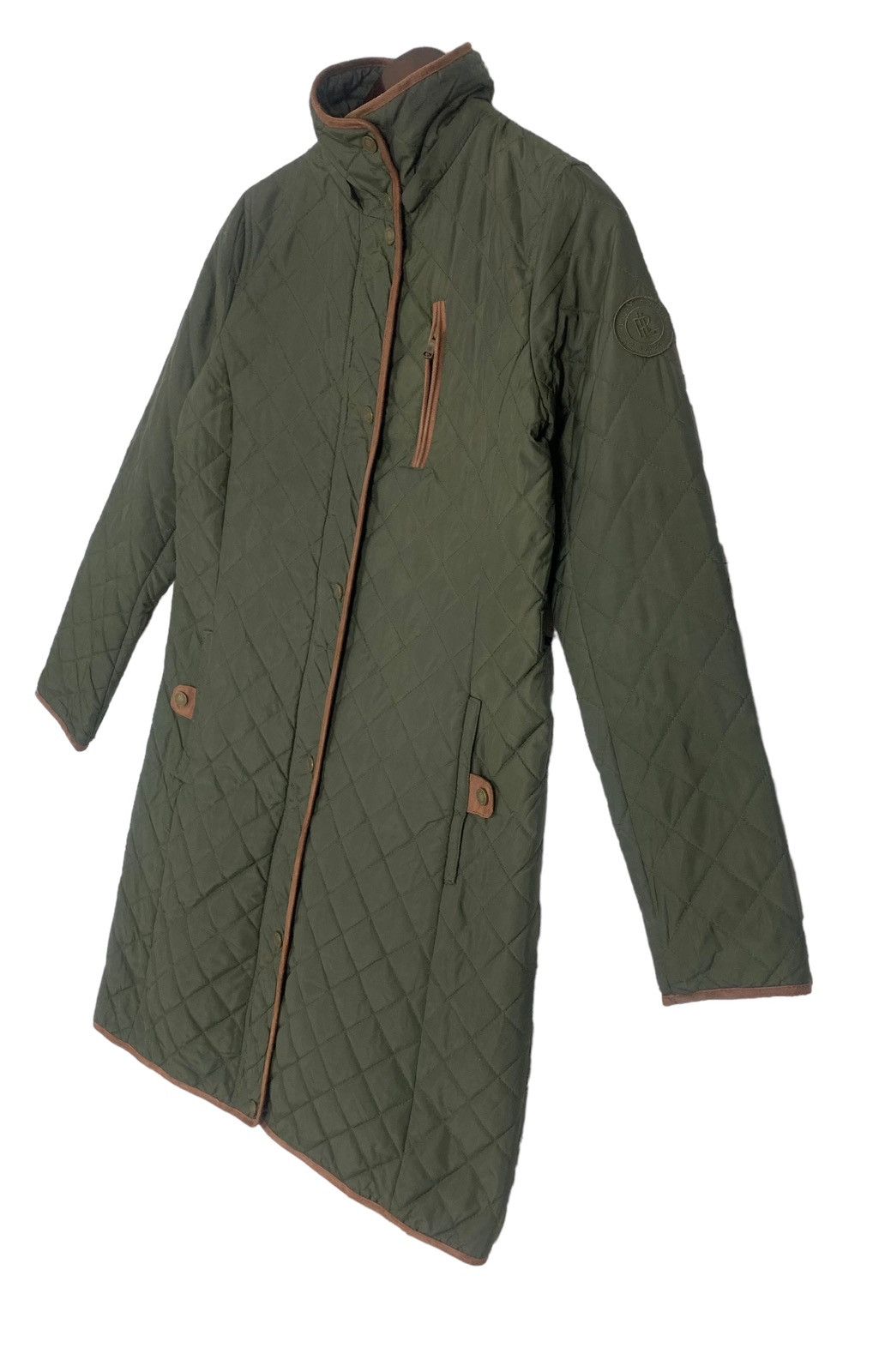 Designer Ralph Lauren designer Luxury Quilted Puffer Long Jacket Size XXS / US 00 / IT 34 - 7 Thumbnail