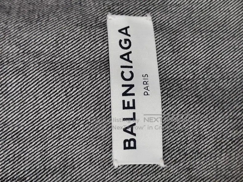 Balenciaga Balenciaga Letter denim jacket Size XXS / US 00 / IT 34 - 6 Thumbnail