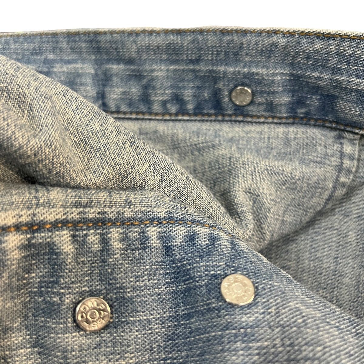 Japanese Brand Union Made Denim Blue Trucker Jacket with Patch Size US L / EU 52-54 / 3 - 7 Thumbnail