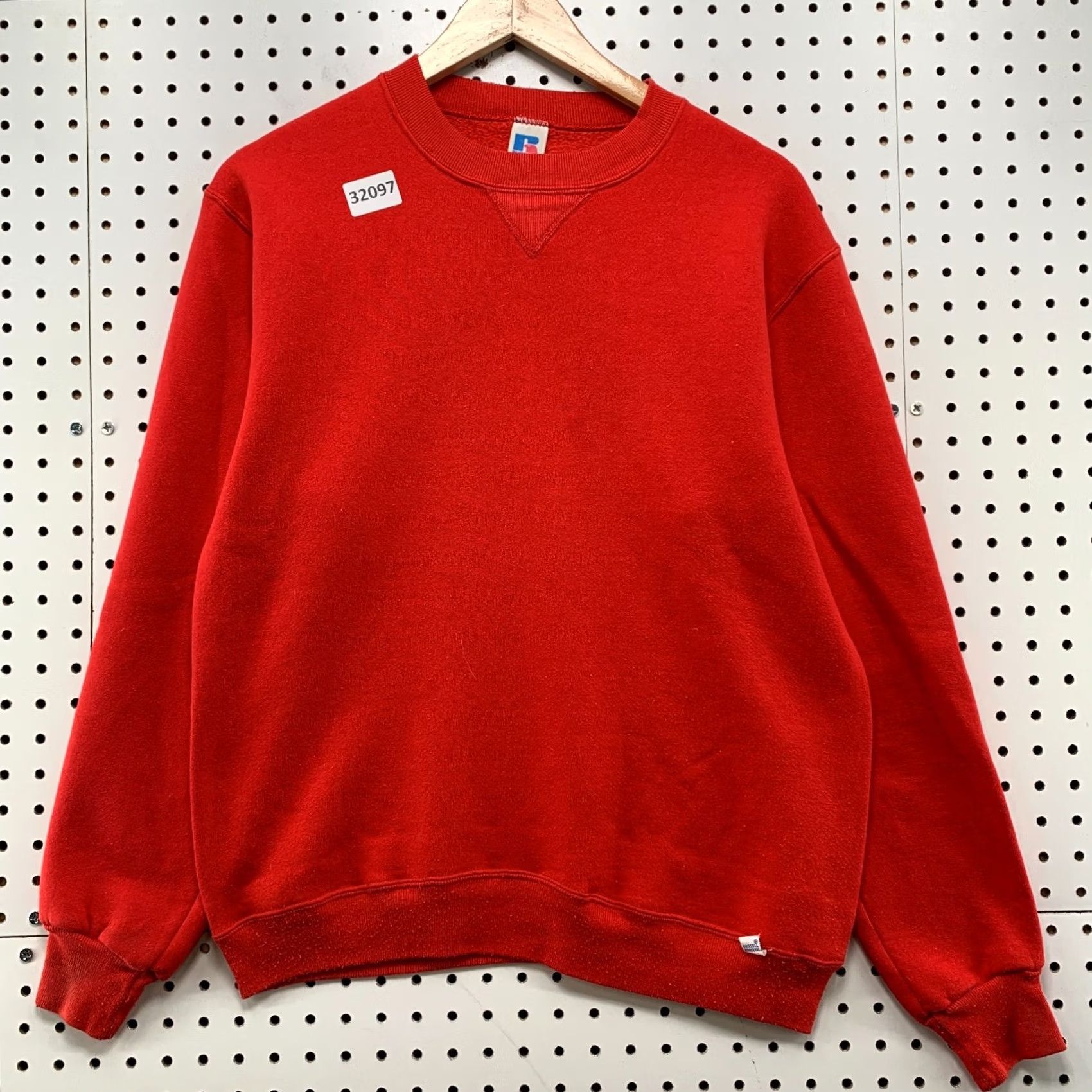 Russell Athletic Vintage Russell Athletic Crewneck Sweatshirt Mens M Made USA 20.5x25 Red 80s 90s USA Shirt Size US M / EU 48-50 / 2 - 2 Thumbnail