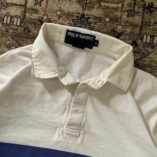 Polo Ralph Lauren × Vintage Vintage Rugby Shirt Polo RalphLauren Size US XL / EU 56 / 4 - 6 Thumbnail