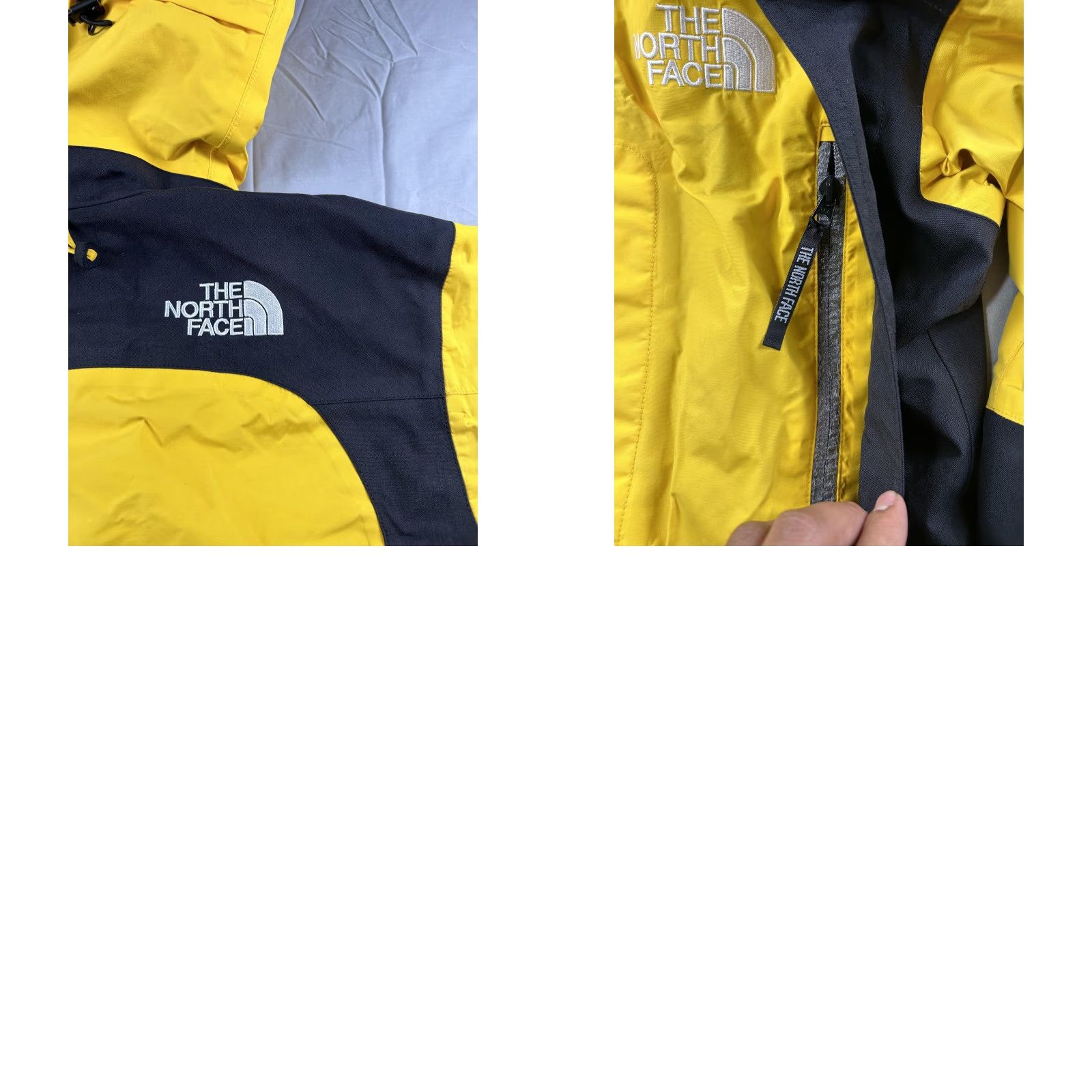 The North Face The North Face Jacket Mens Small Yellow Hooded Ski Retro Coat Parka Waterproof Size US S / EU 44-46 / 1 - 9 Thumbnail
