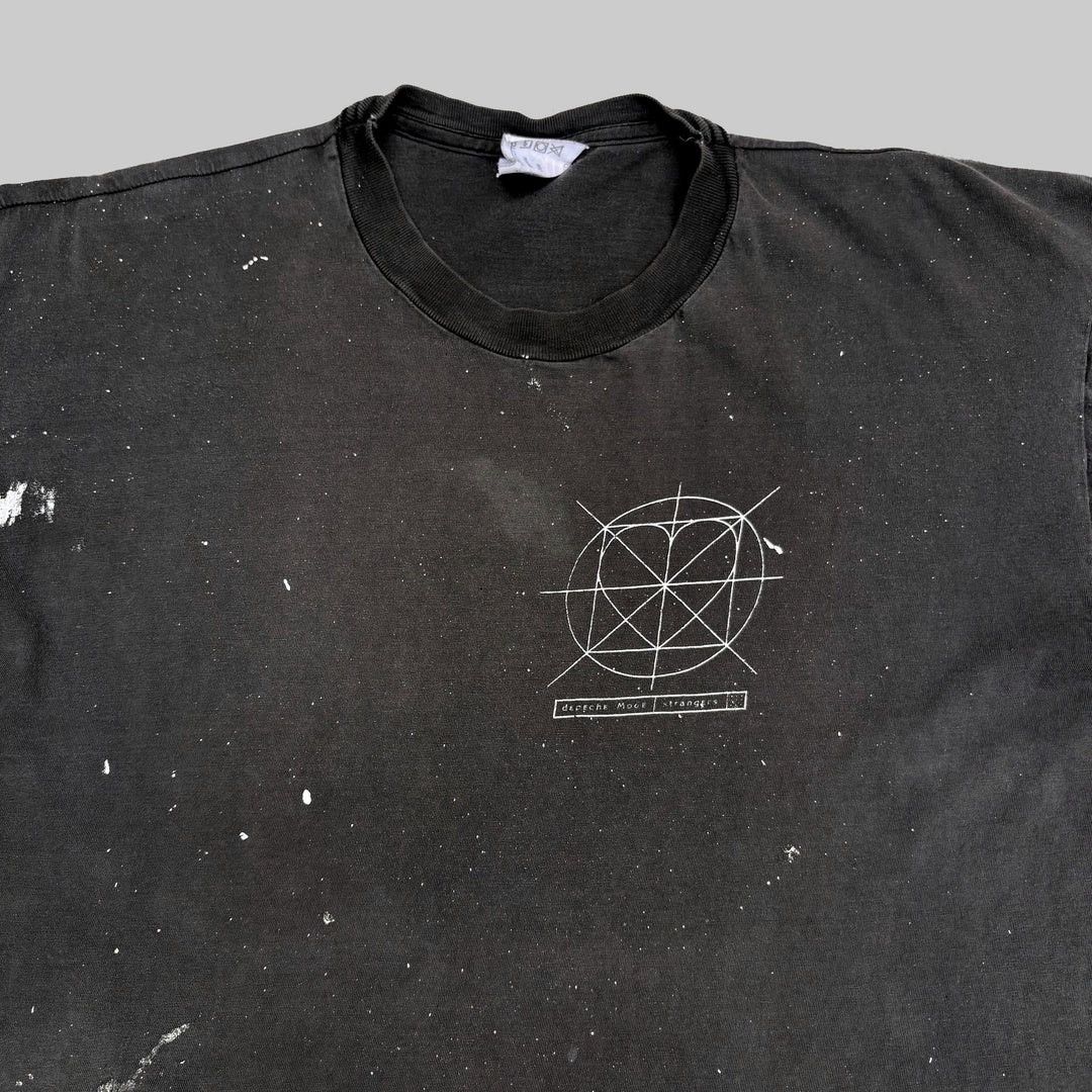 Band Tees Depeche Mode 1990 90 Vintage Strangers Rare Band T-Shirt Size US XL / EU 56 / 4 - 2 Thumbnail