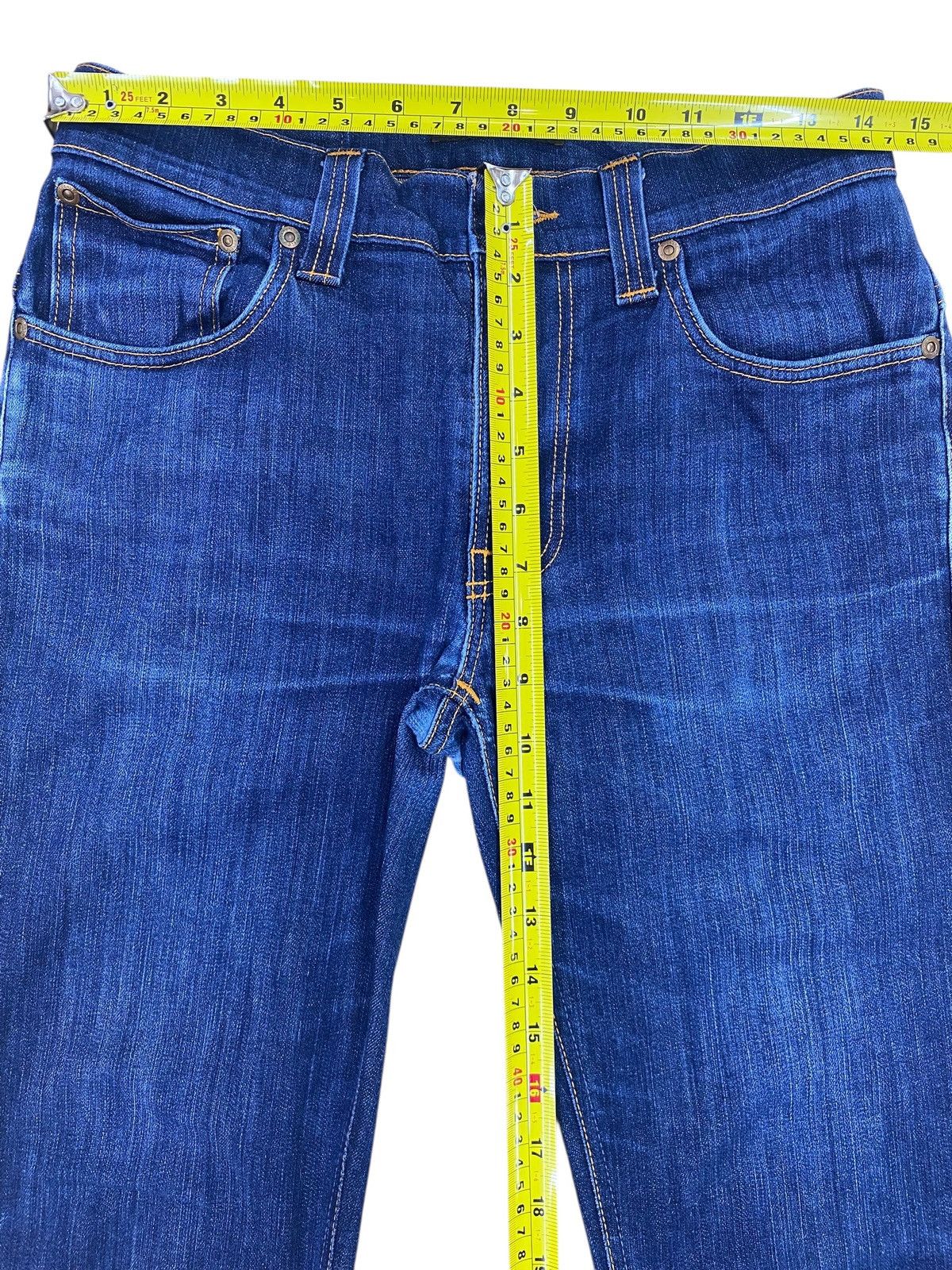 Nudie Jeans Nudie Jeans Dark Blue Wash Style Straight Leg Jeans Size US 28 / EU 44 - 6 Thumbnail