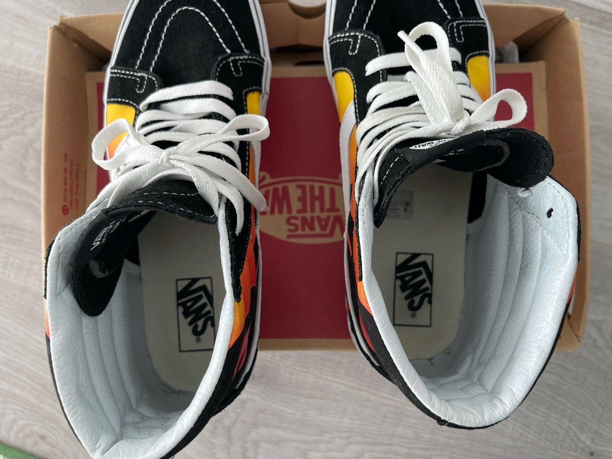 Vans Vans Skate High Flames - Size 10.5 Size US 10.5 / EU 43-44 - 5 Thumbnail
