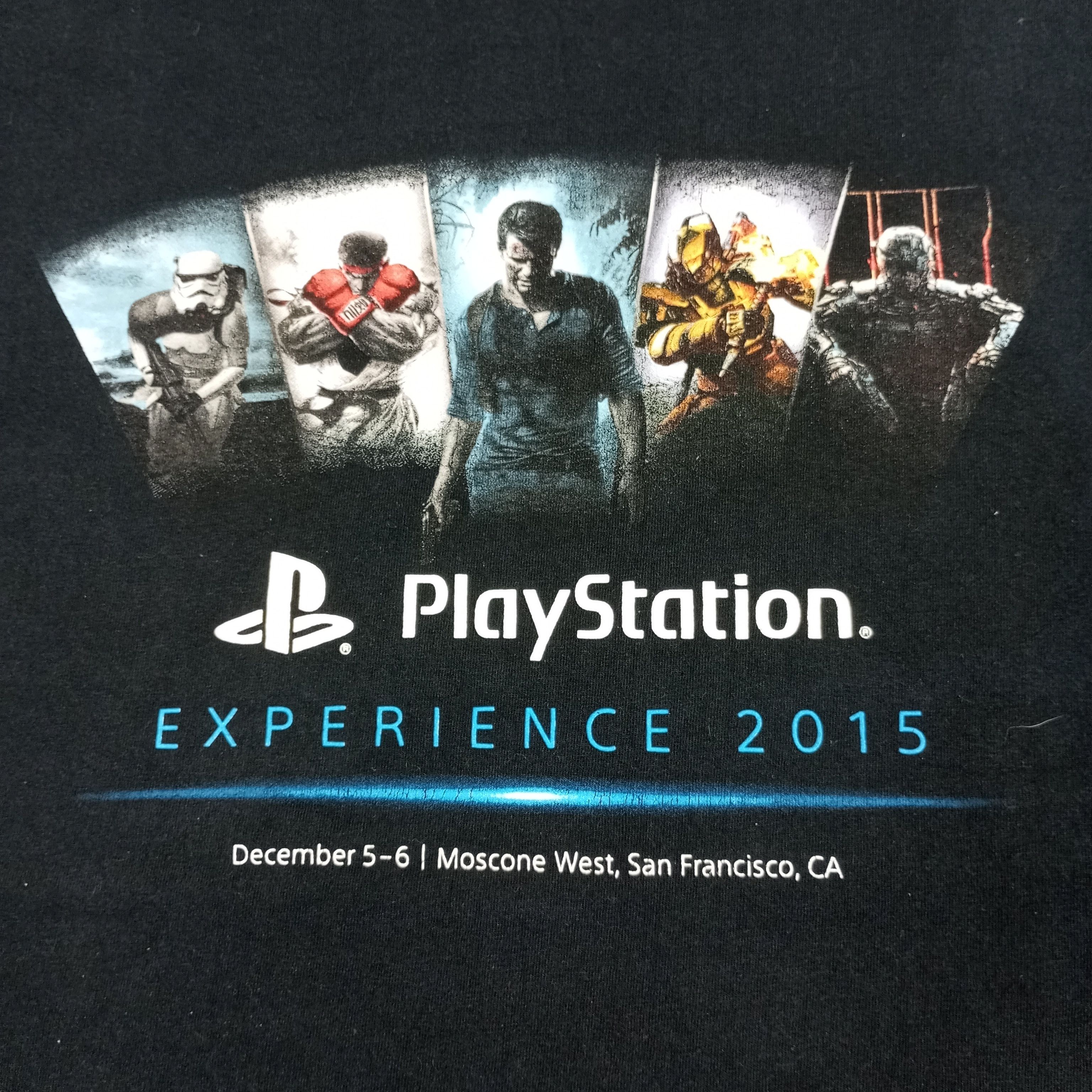 Playstation × The Game × Vintage Playstation Video Games Promo Style Tshirt Size US XL / EU 56 / 4 - 2 Thumbnail