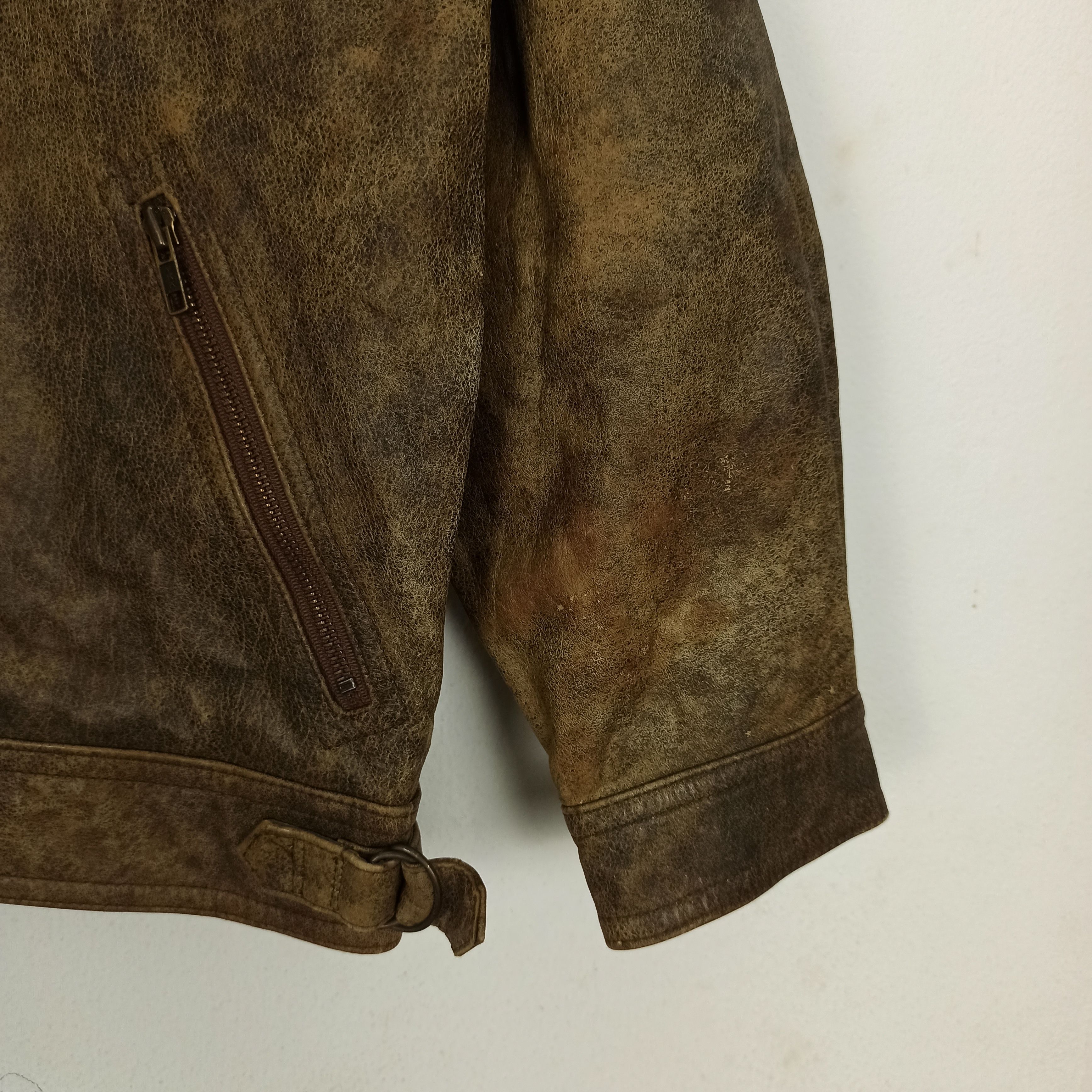 BIGI Vintage Moga Bigi Leather Biker Jacket Japanese #grailsale Size US M / EU 48-50 / 2 - 6 Thumbnail