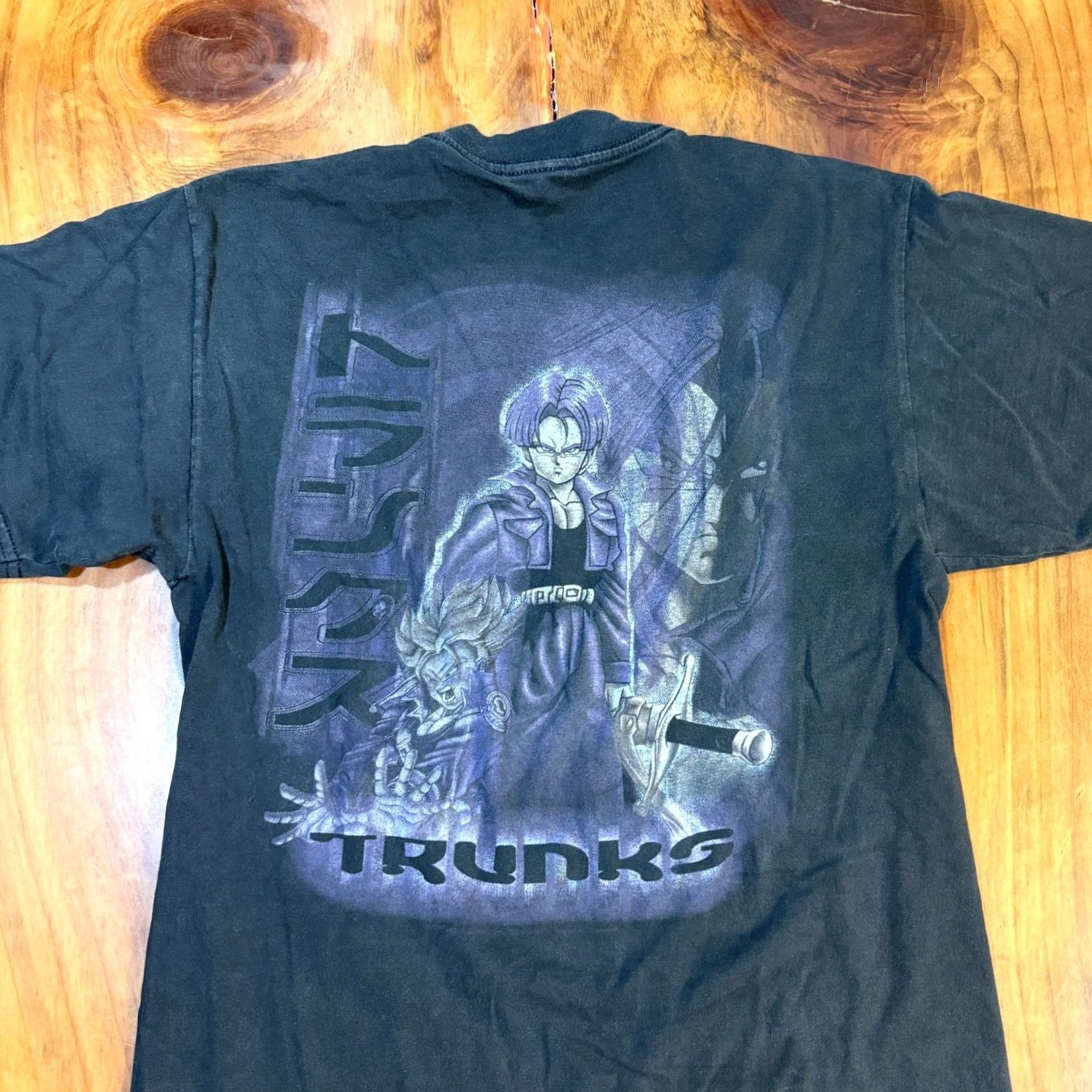Vintage VINTAGE Dragonball Z Shirt M Black Y2K Trunks Men Cotton Crew neck Size US M / EU 48-50 / 2 - 7 Thumbnail
