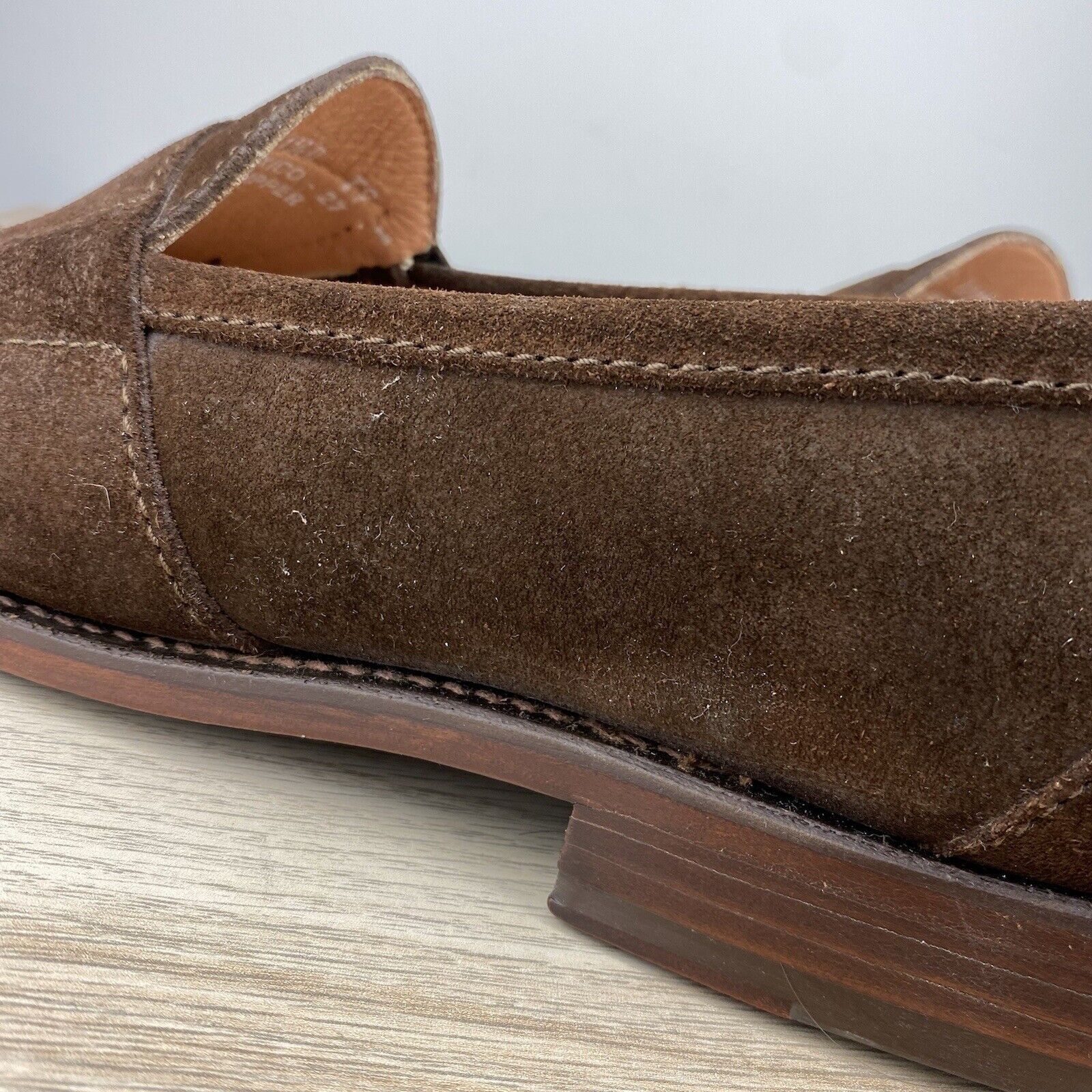 Polo Ralph Lauren Vintage Polo Ralph Lauren Suede Crest Loafers Leather 11.5D Size US 11.5 / EU 44-45 - 15 Thumbnail