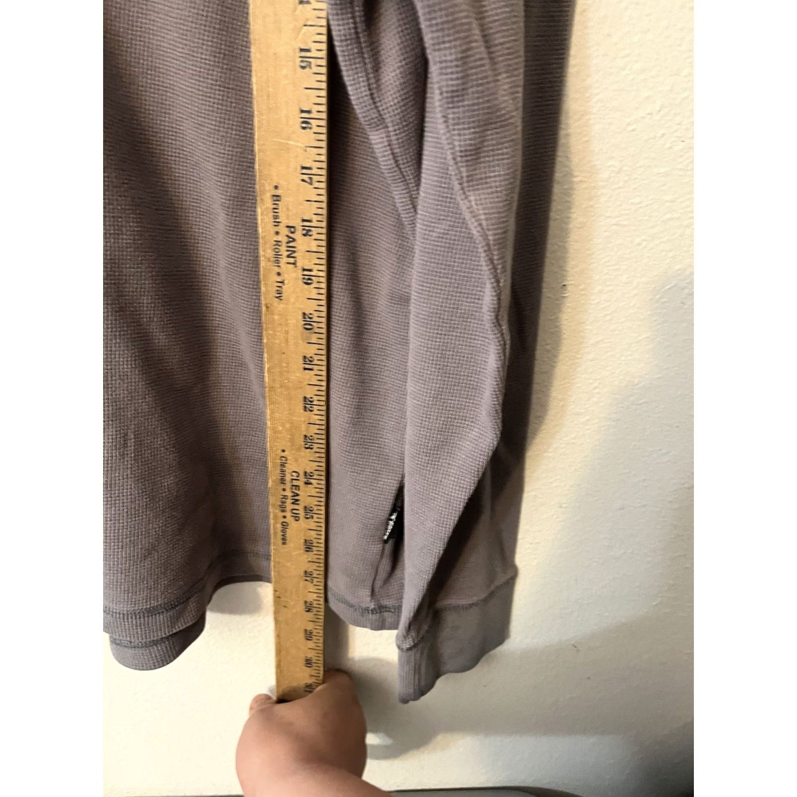 Eddie Bauer Eddie Bauer Shirt Men XL Gray Knit Henley Long Sleeve Pullover Waffle Size US XL / EU 56 / 4 - 4 Thumbnail