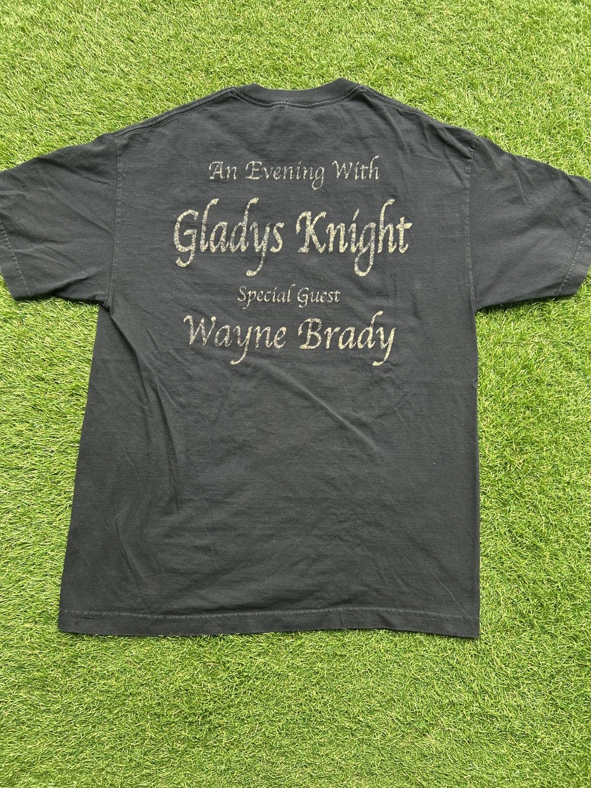 Vintage Vintage 2007 Gladys Knight Wayne Brady Concert T-Shirt Size US L / EU 52-54 / 3 - 4 Thumbnail