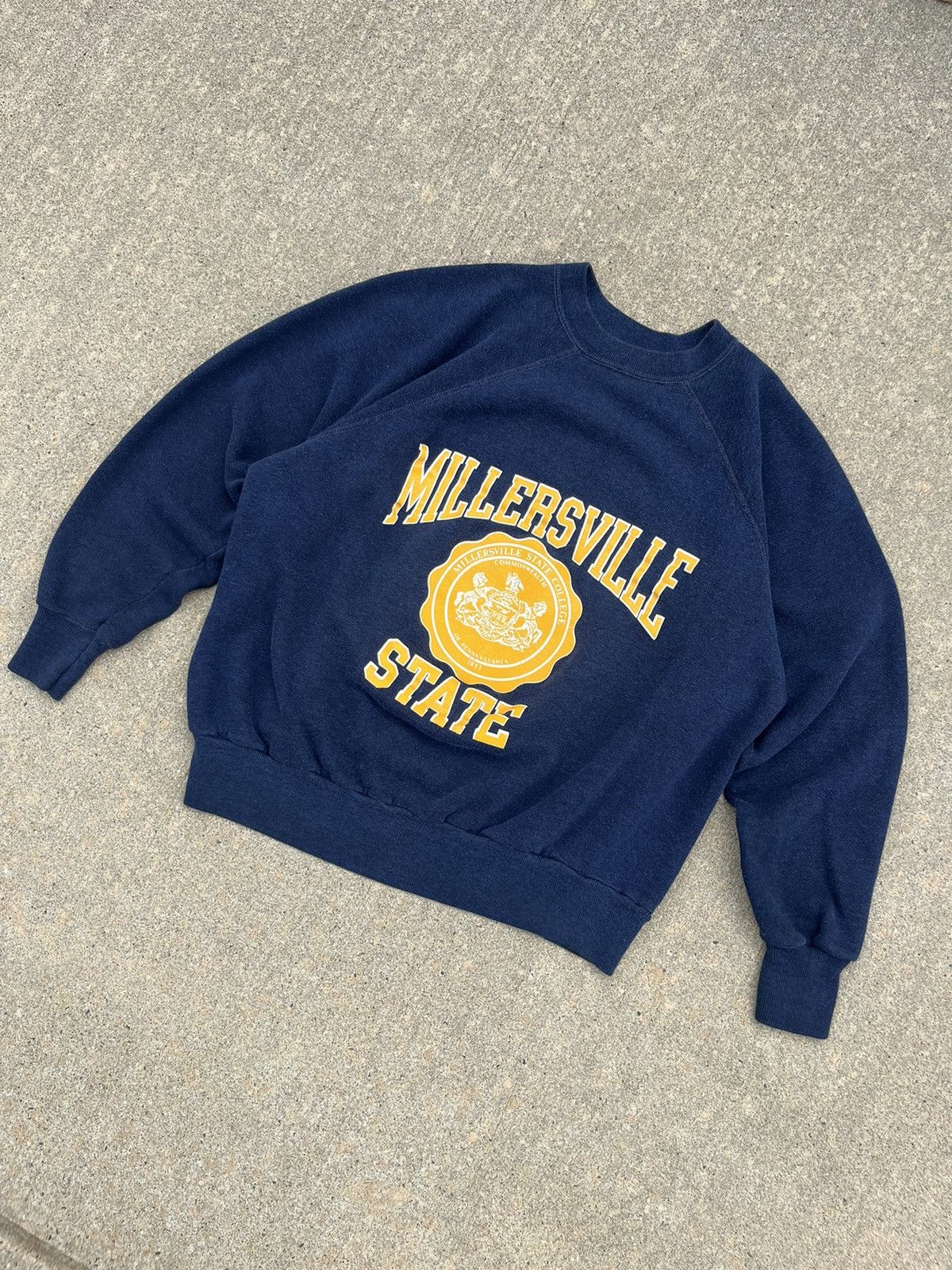 Vintage VINTAGE 80’S MILLERSVILLE STATE COLLEGE SWEATSHIRT Size US XS / EU 42 / 0 - 1 Thumbnail