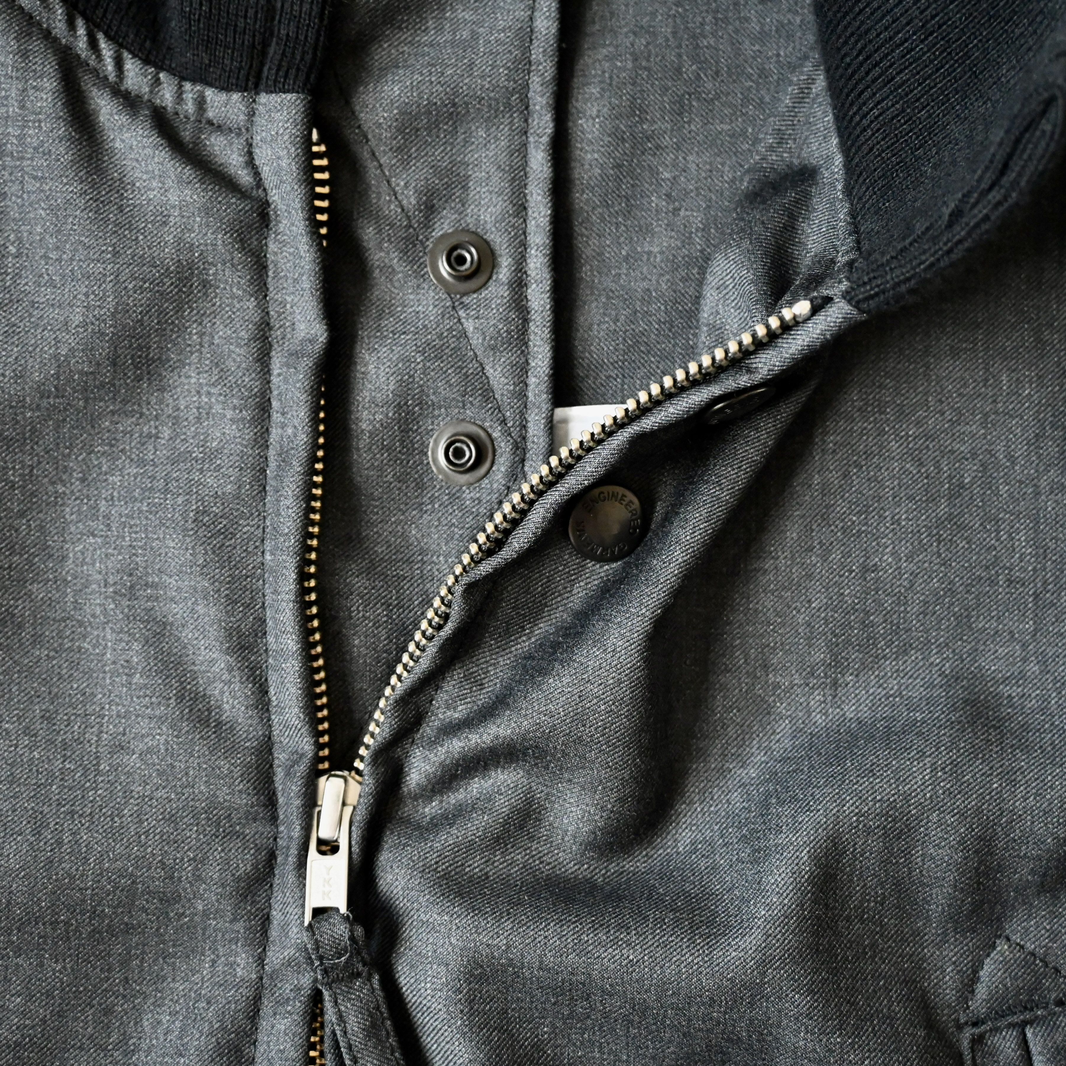 Engineered Garments UNUSED, ENGINEERED GARMENTS, Tanker Jacket, Wool, Charcoal Size US XS / EU 42 / 0 - 7 Thumbnail