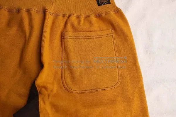 Freewheelers stylish yellow and brown sweatpants. Size US 38 / EU 54 - 8 Thumbnail
