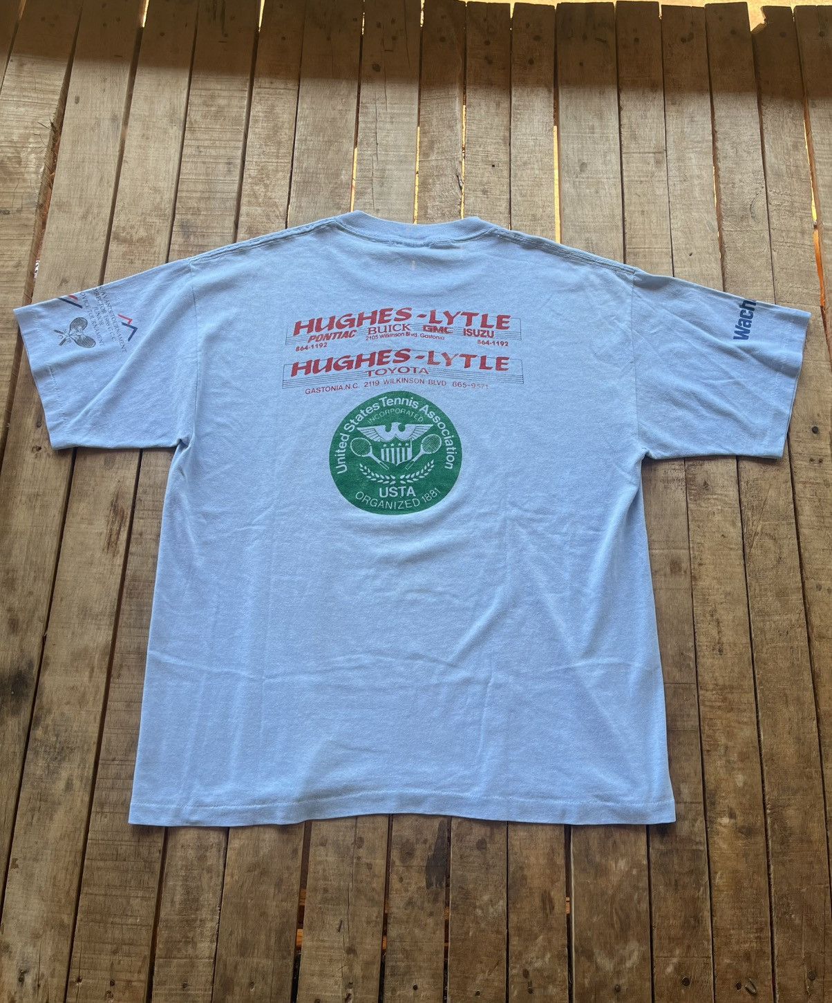 Vintage Vintage tee gaston club 80s’ Boxy Fit Size US L / EU 52-54 / 3 - 4 Thumbnail