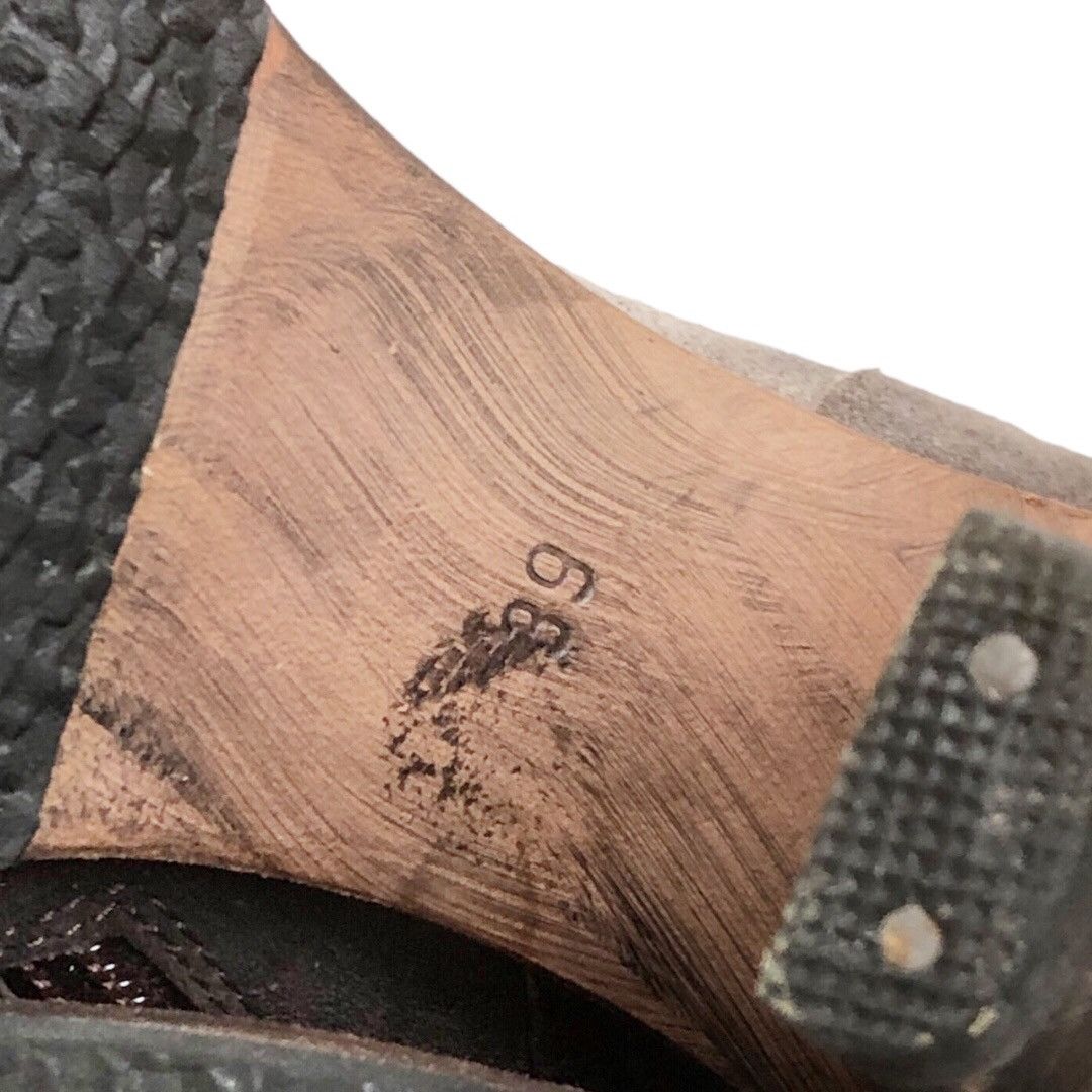 Gianni Barbato 🧿aged suede point toe heeled western boots brown Size US 9 / IT 39 - 7 Thumbnail