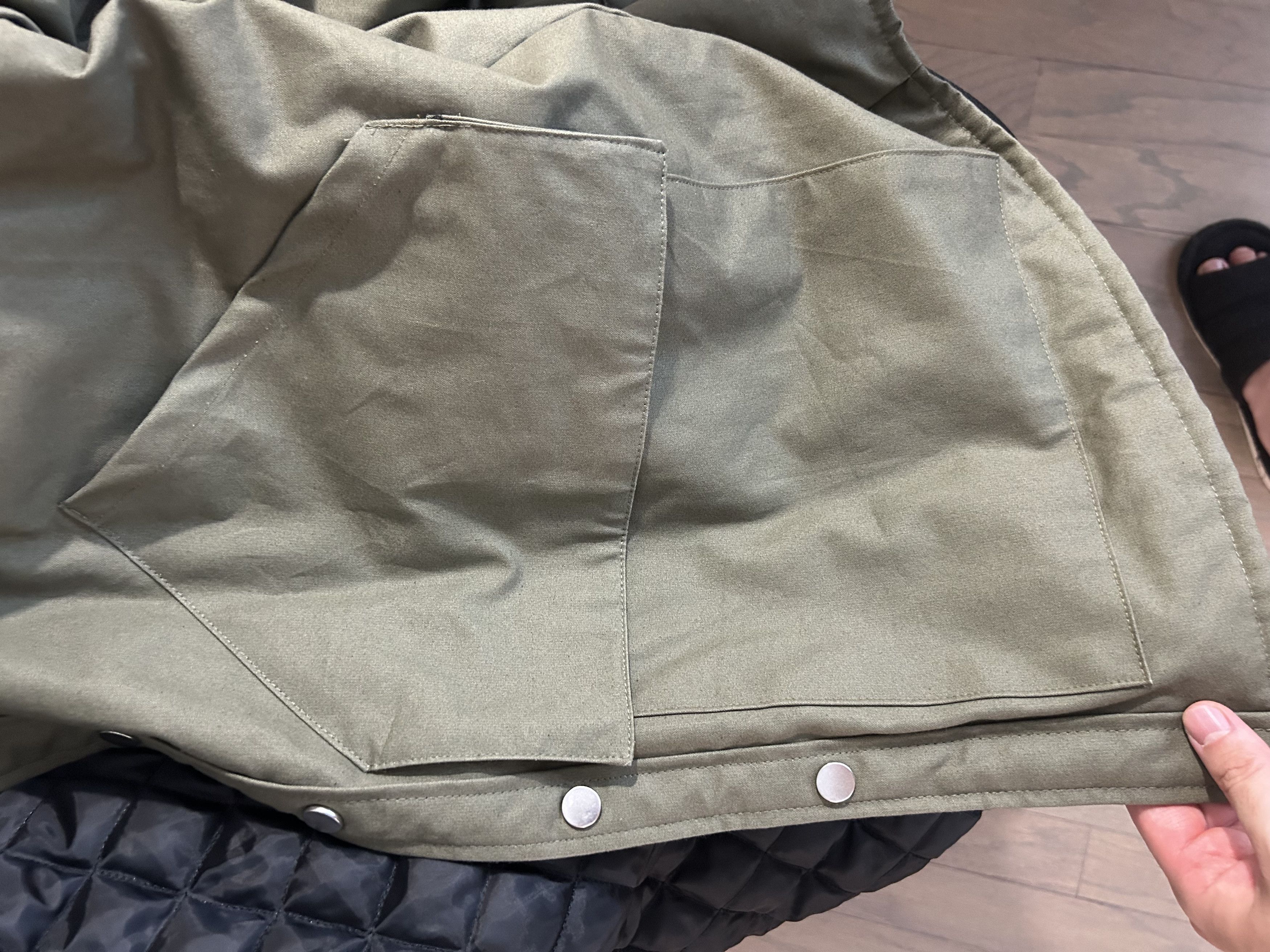 Mr. Saturday Mr. Saturday Quilted Overshirt Jacket Size US L / EU 52-54 / 3 - 4 Thumbnail