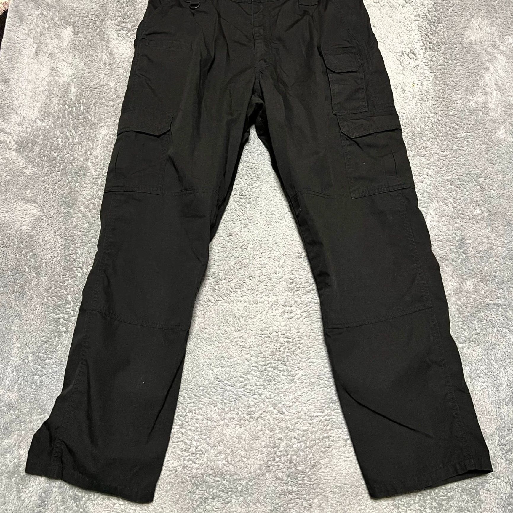Vintage 5.11 Tactical Taclite Pro Ripstop Pants Mens 36 x32 Black 74273 Cargo Regular Men Men 36 Black 31in Ripstop Pro Taclite Size US 36 / EU 52 - 2 Thumbnail