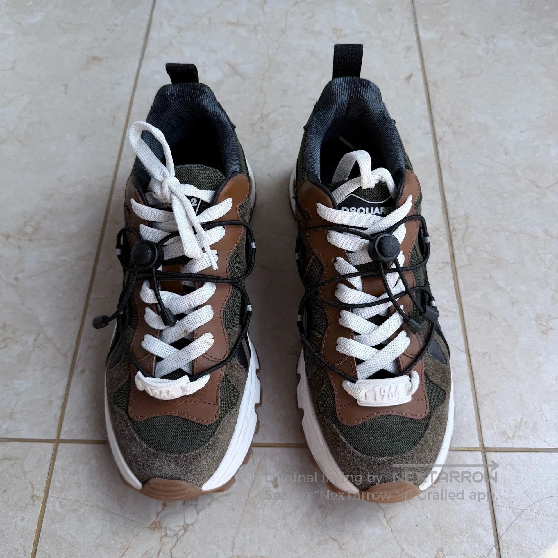Dsquared2 DSQUARED2 2Run Running Dad Shoes. Size US 8 / EU 41 - 3 Thumbnail