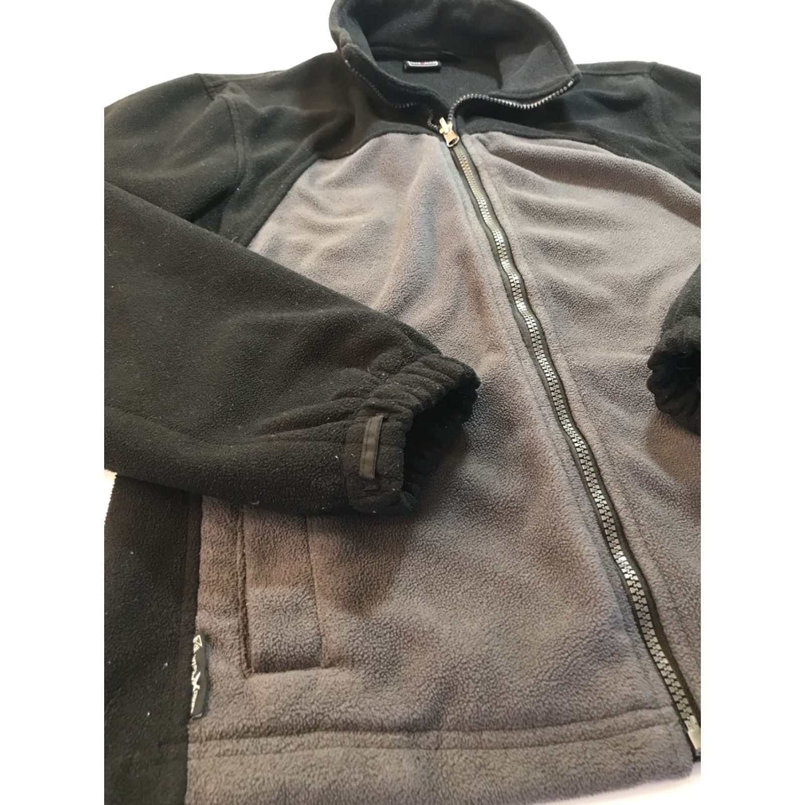 ZeroXposur ZeroXposur Mens Jacket Full Zip Fleece Outdoor Logo Black Gray Pockets Size S Warmer All Seasons Size US S / EU 44-46 / 1 - 2 Thumbnail