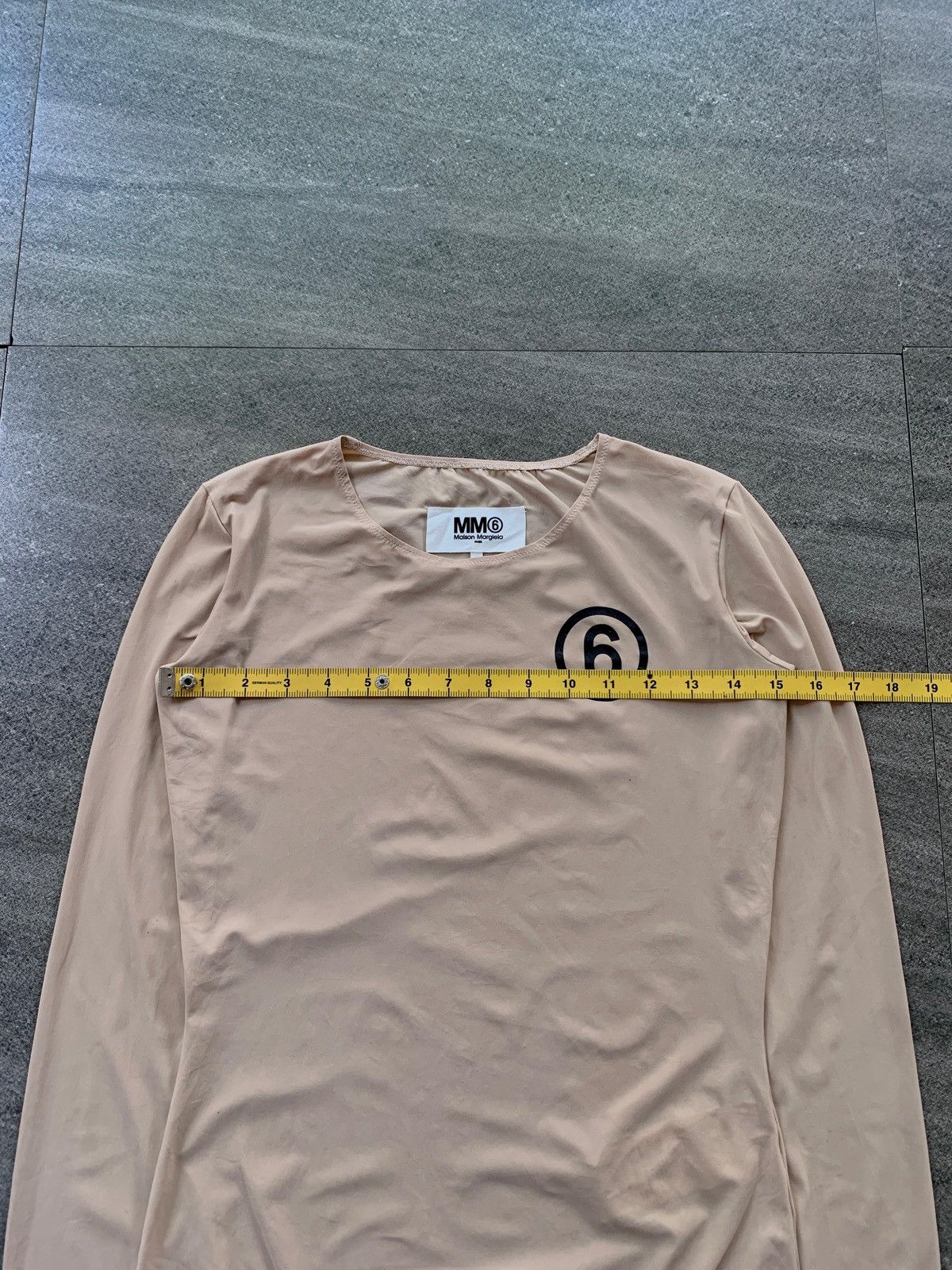 Maison Margiela FREE TAX! Ls MM6 Logo Bodysuit Size S / US 4 / IT 40 - 13 Thumbnail